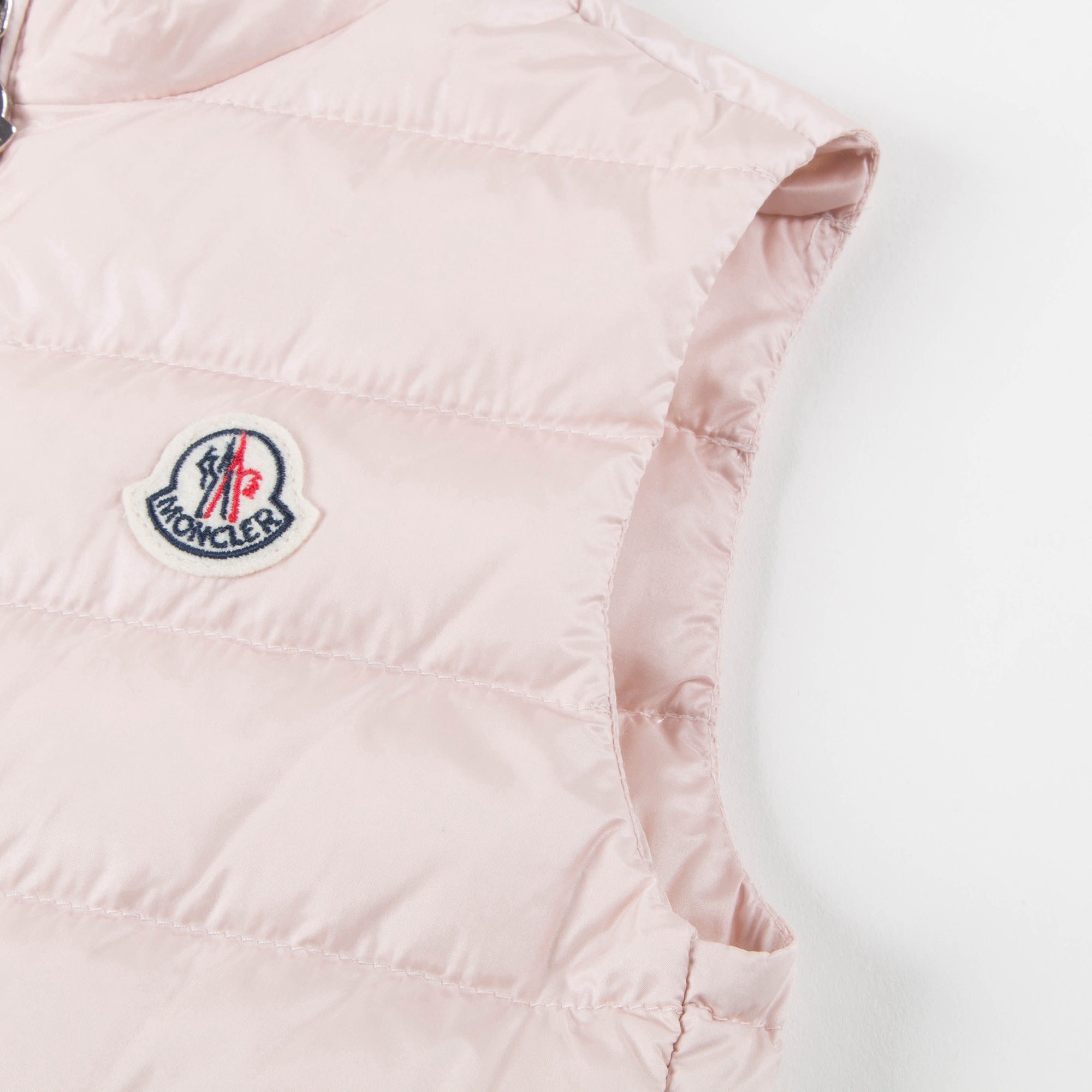 Girls Pale Pink "Cheramette" Gilet