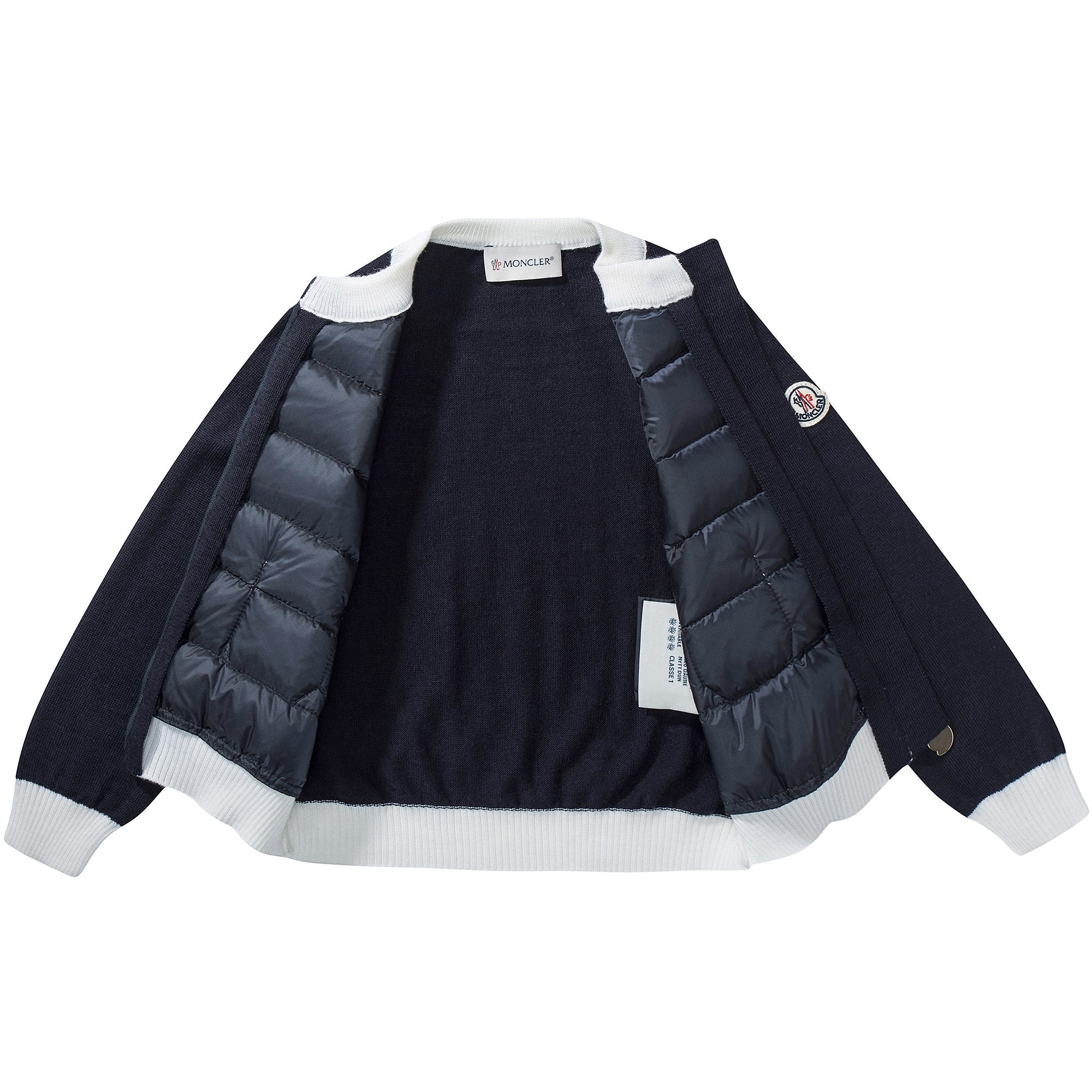 Baby  Girls  Navy  Blue  "Maglia Tricot"  Cardigan