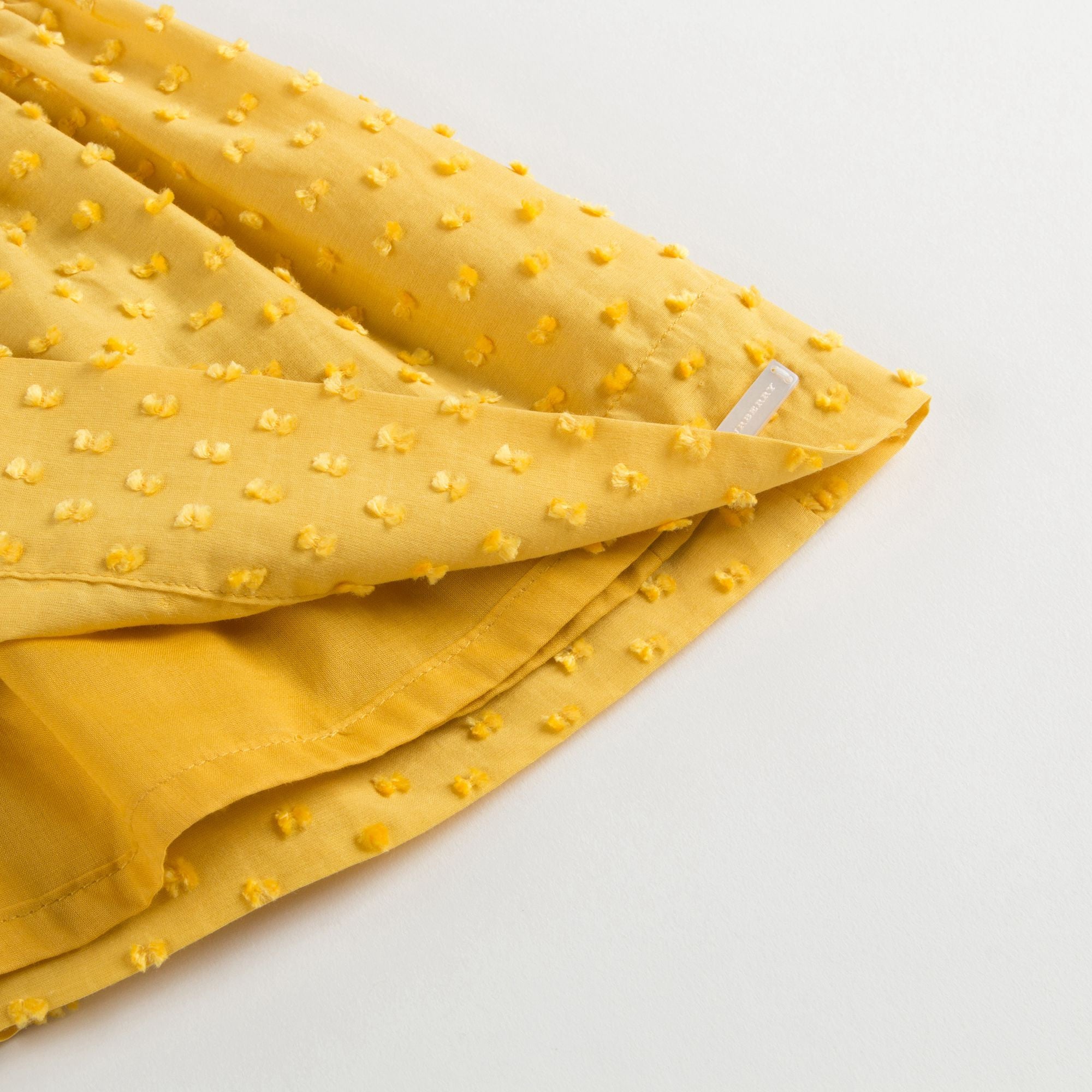 Girls Yellow Cotton Dress