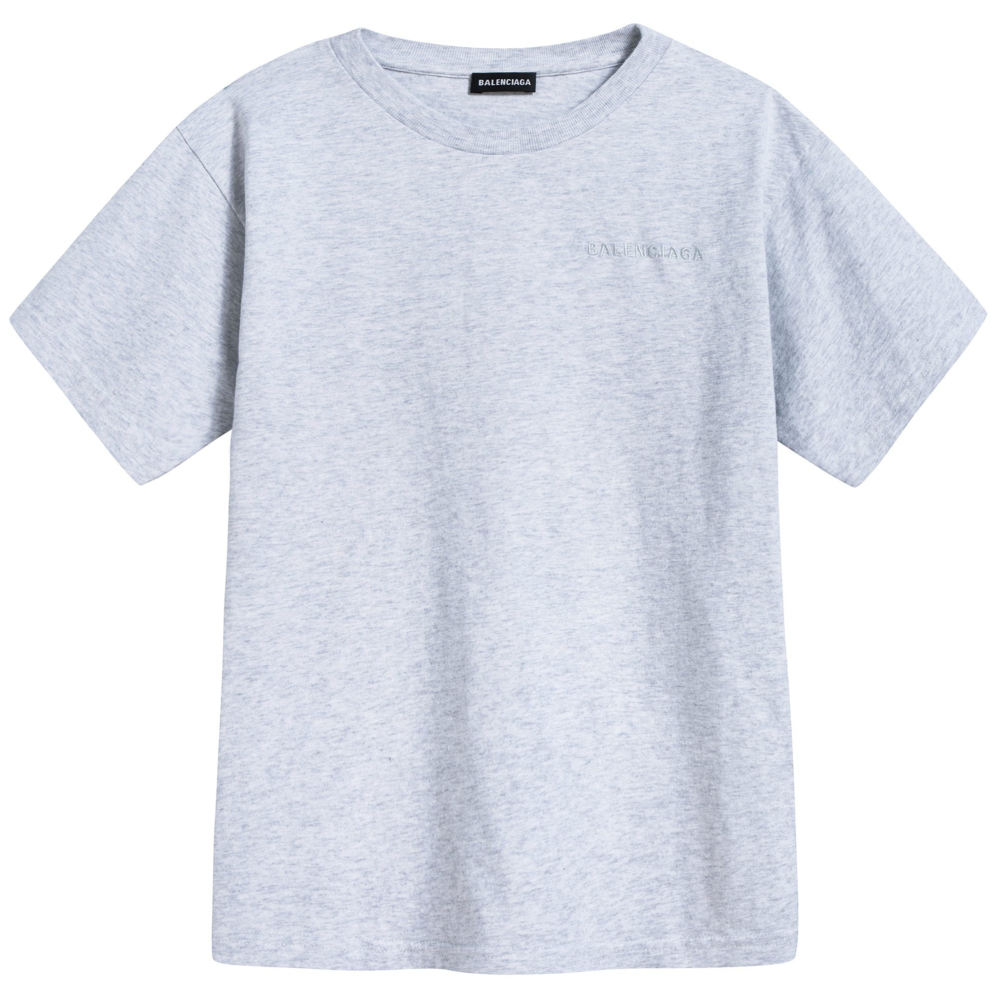 Boys & Girls Grey Cotton T-shirt