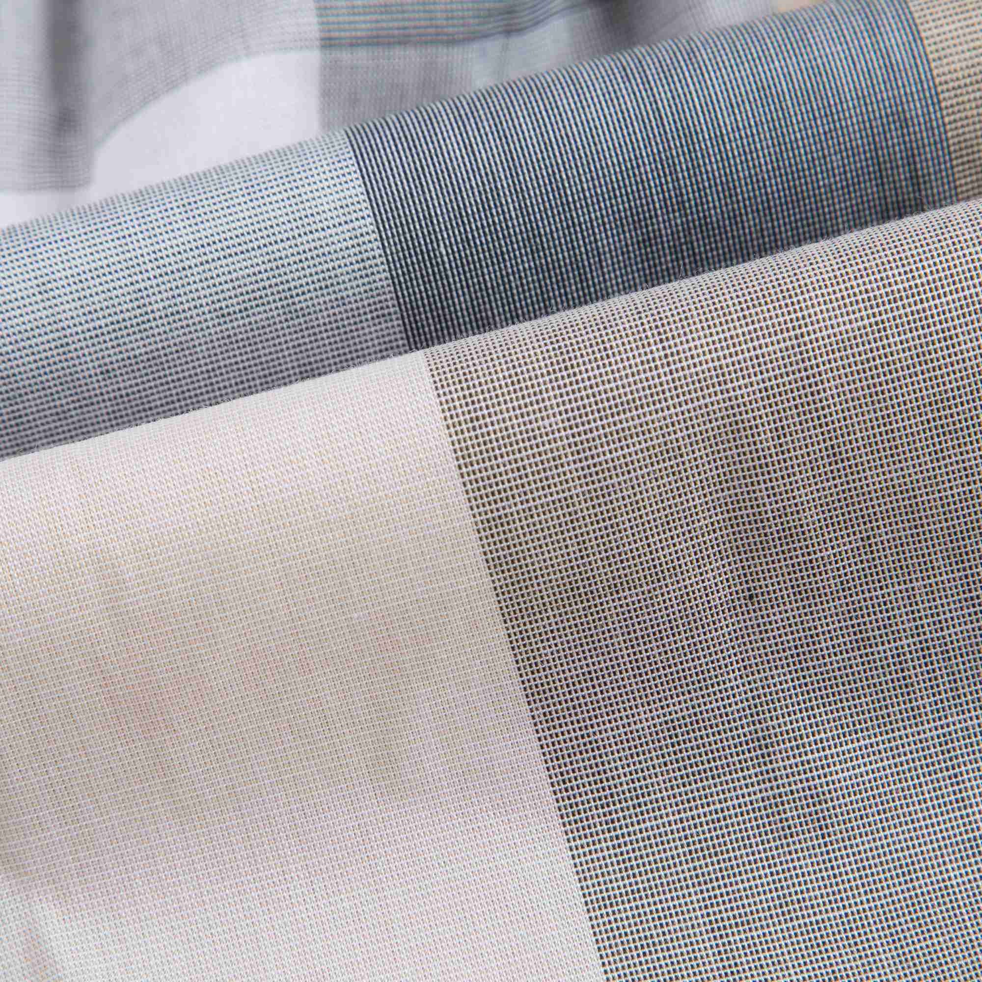 Girls Beige Classic Check Dress