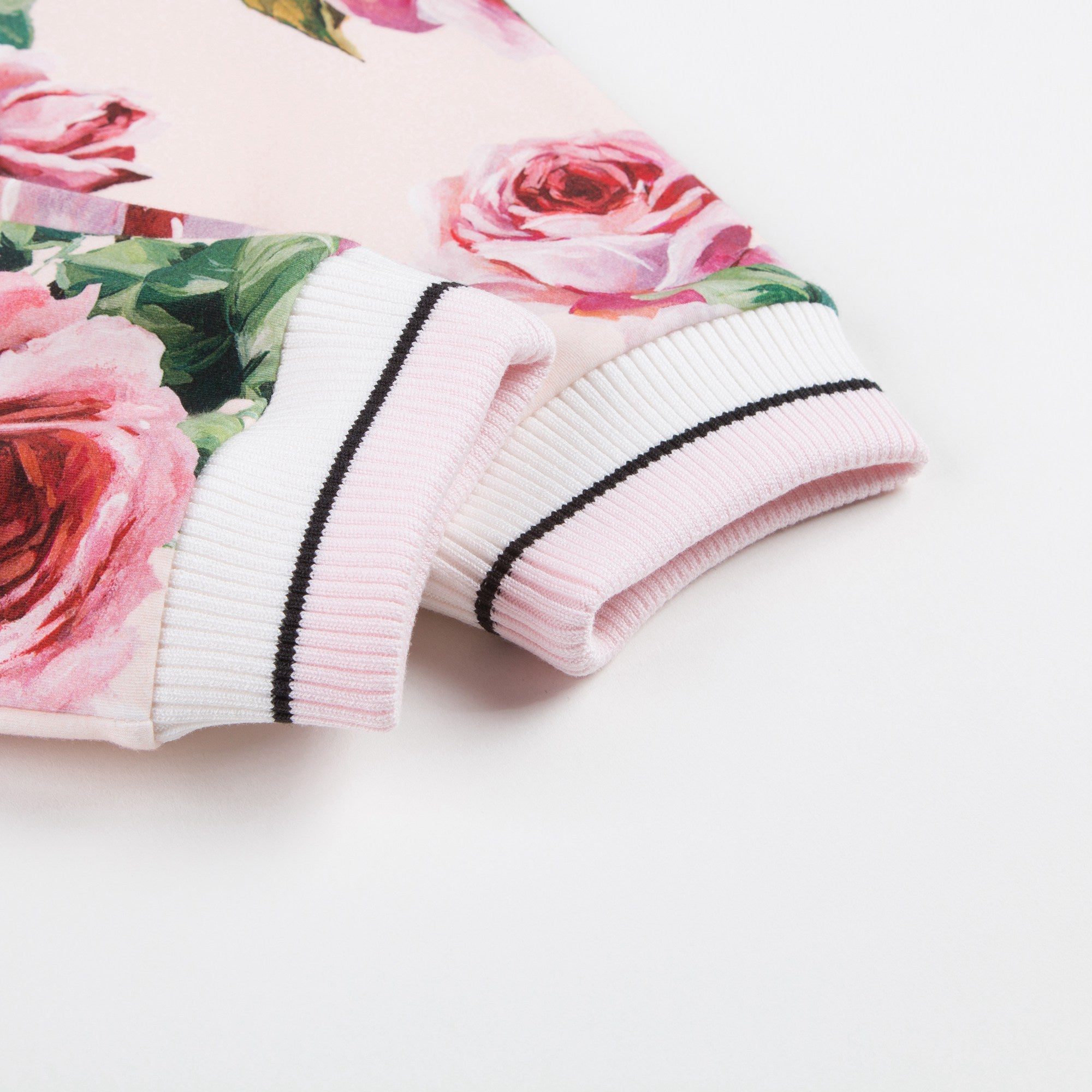 Girls Beige Rose Cotton Set
