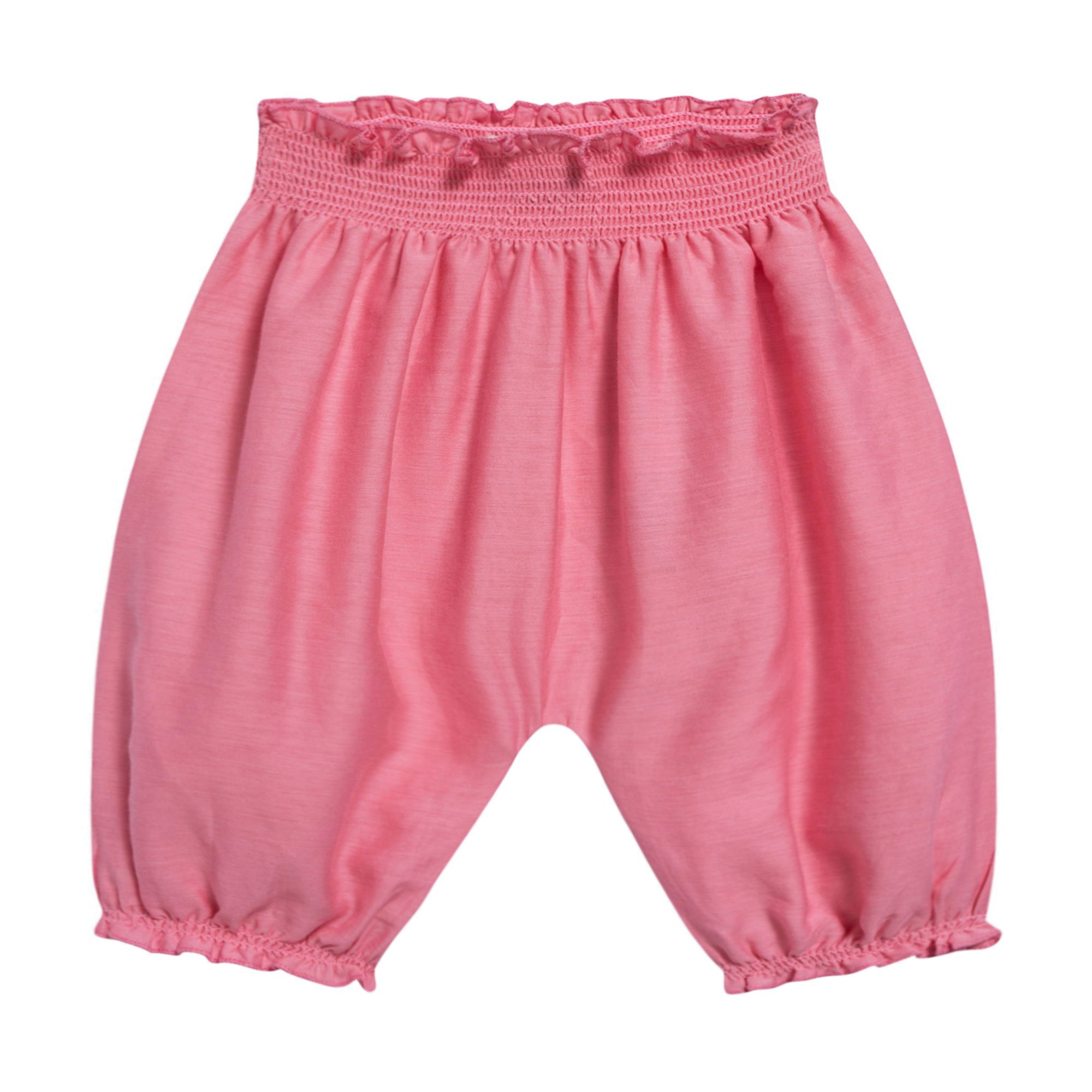 Baby Candy Pink Woven Trousers