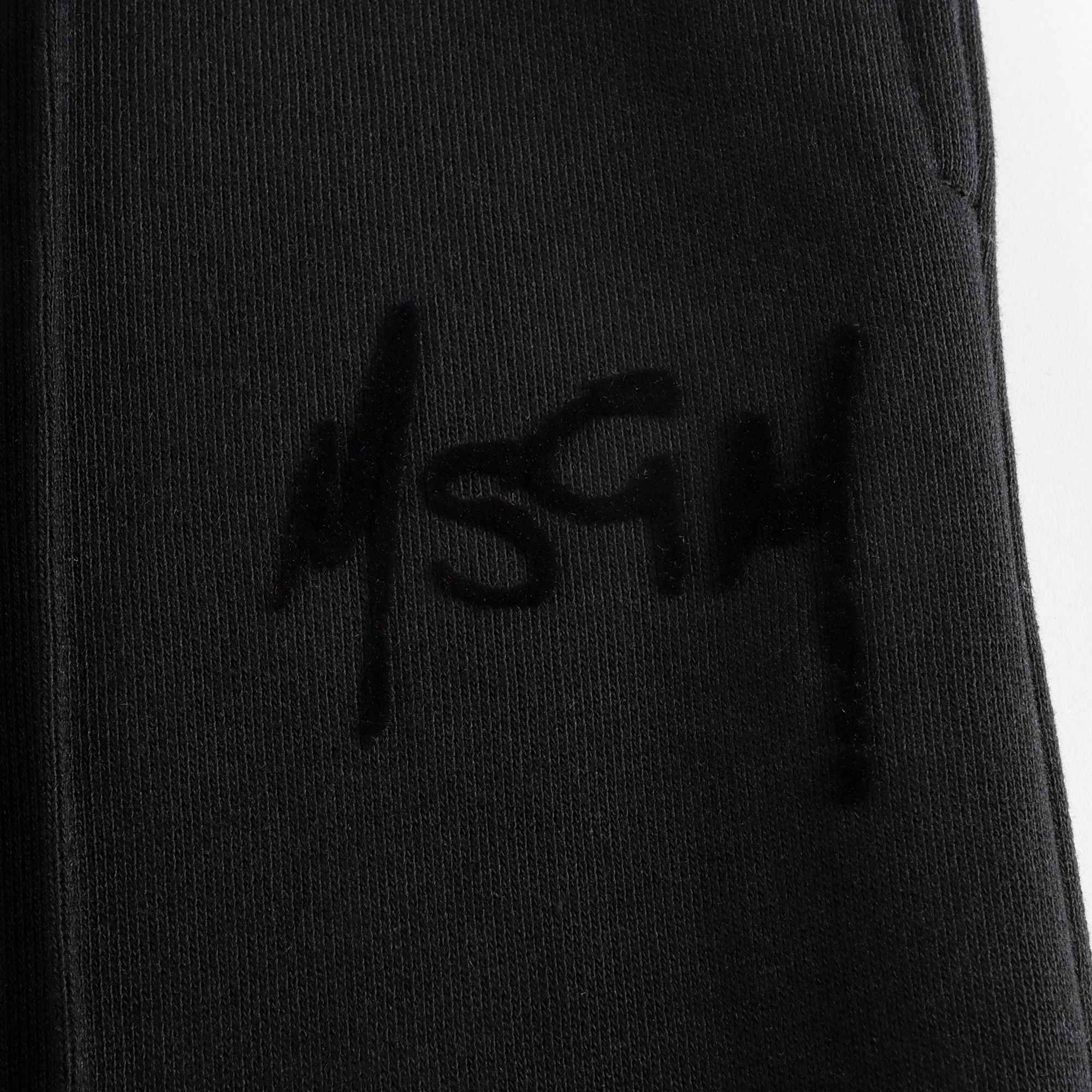 Girls Black Cotton Trousers