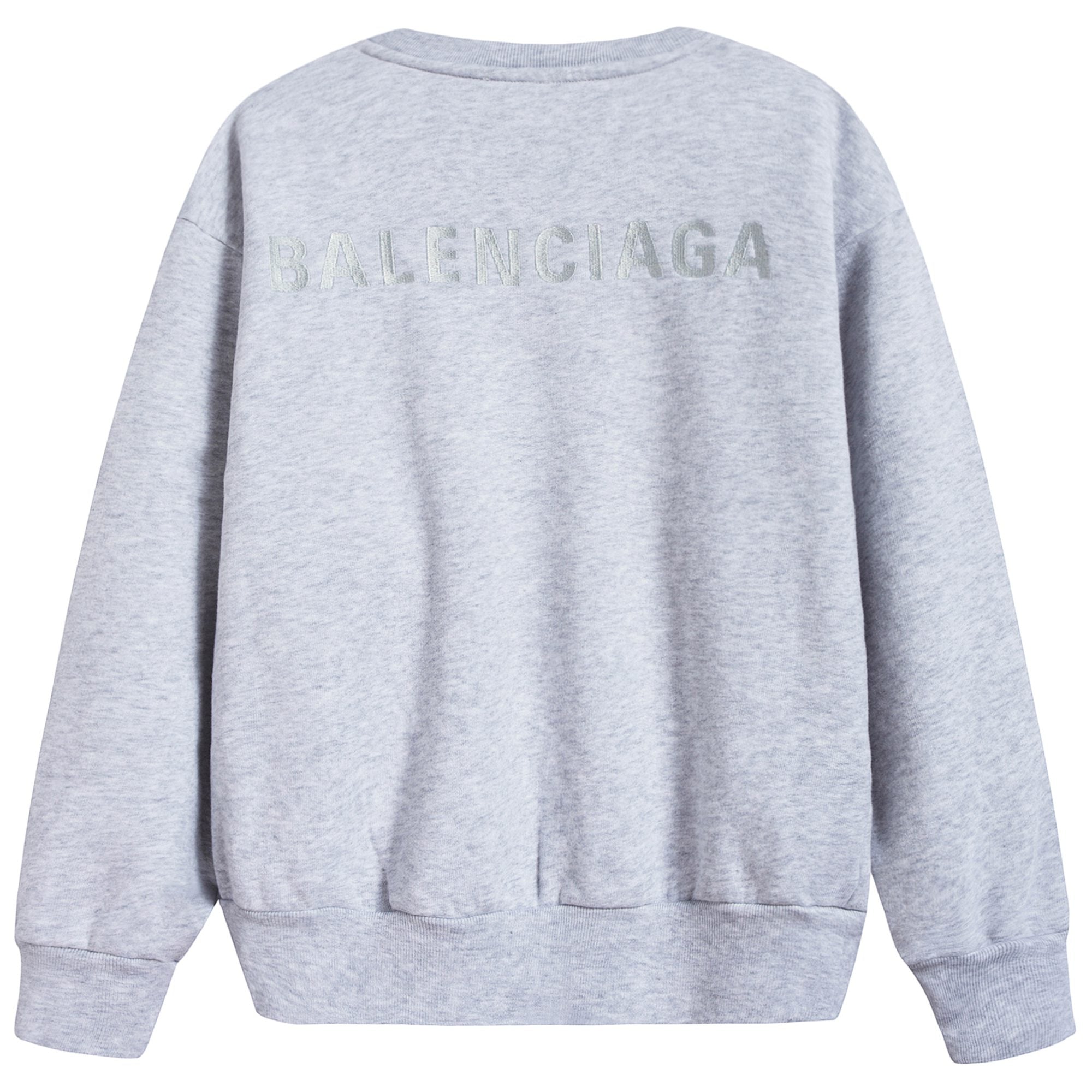 Boys & Girls Grey Cotton Sweatshirt