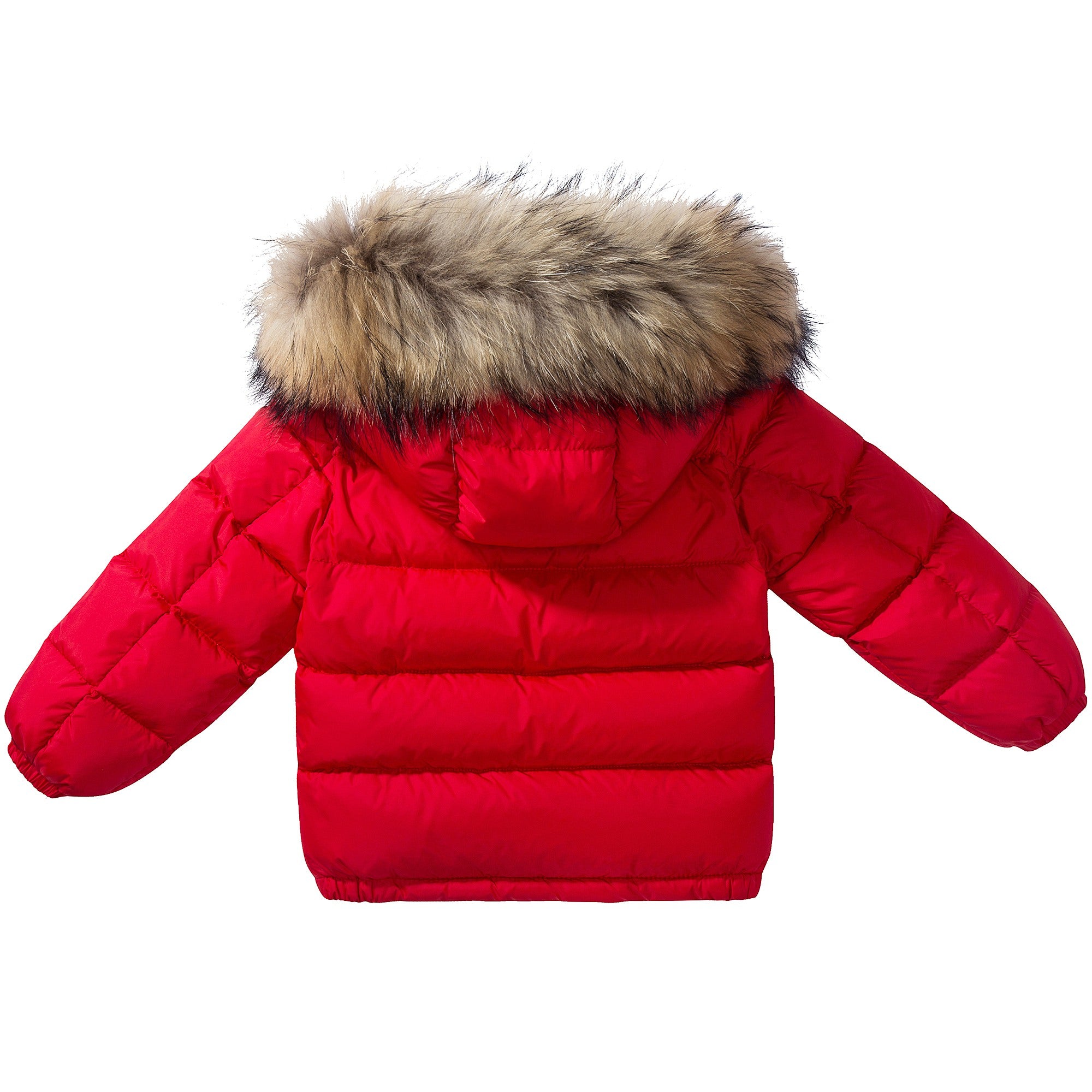 Baby Boys Red  'Bulgare' Padded Down Jacket