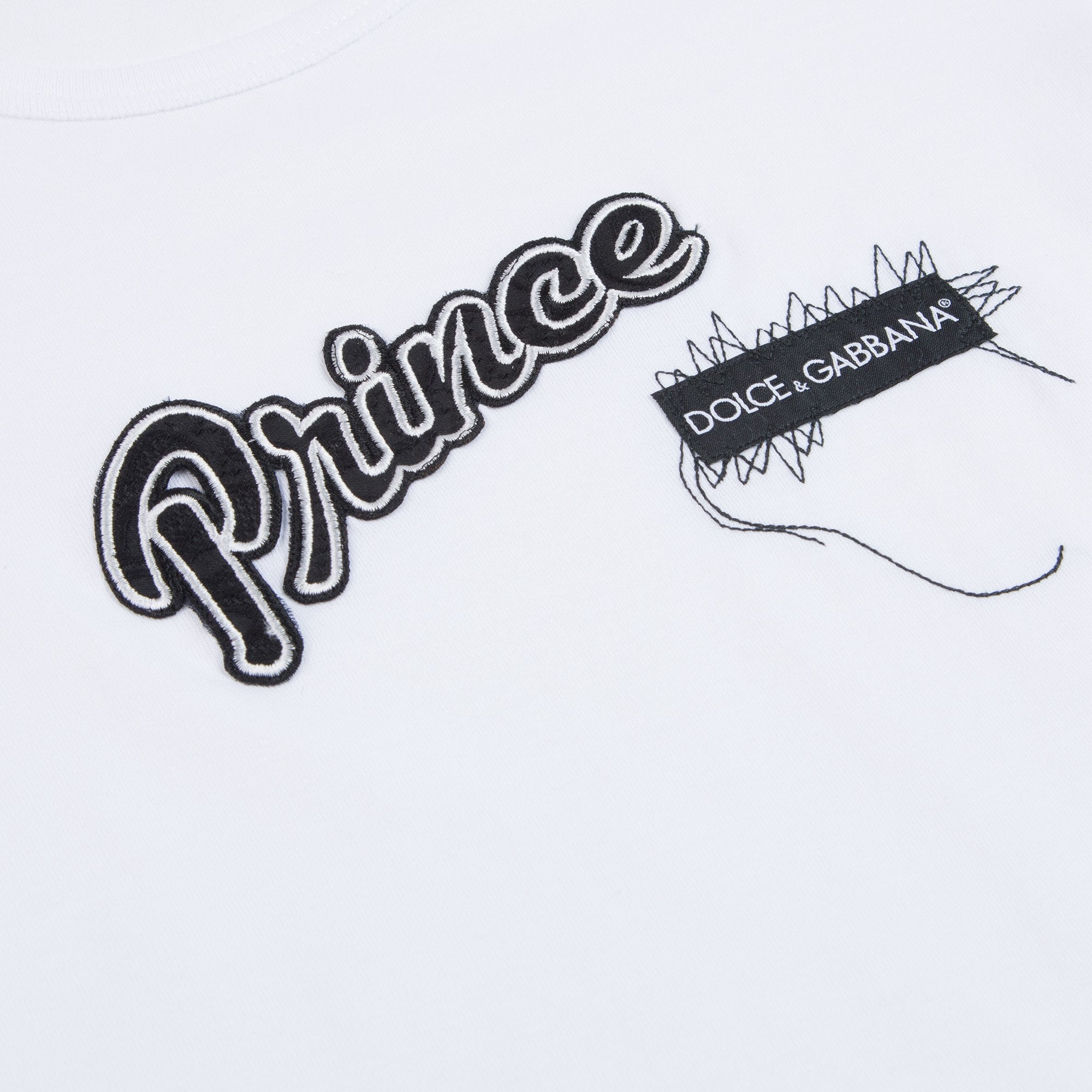 Girls & Boys White Cotton "Pninee" T-shirt