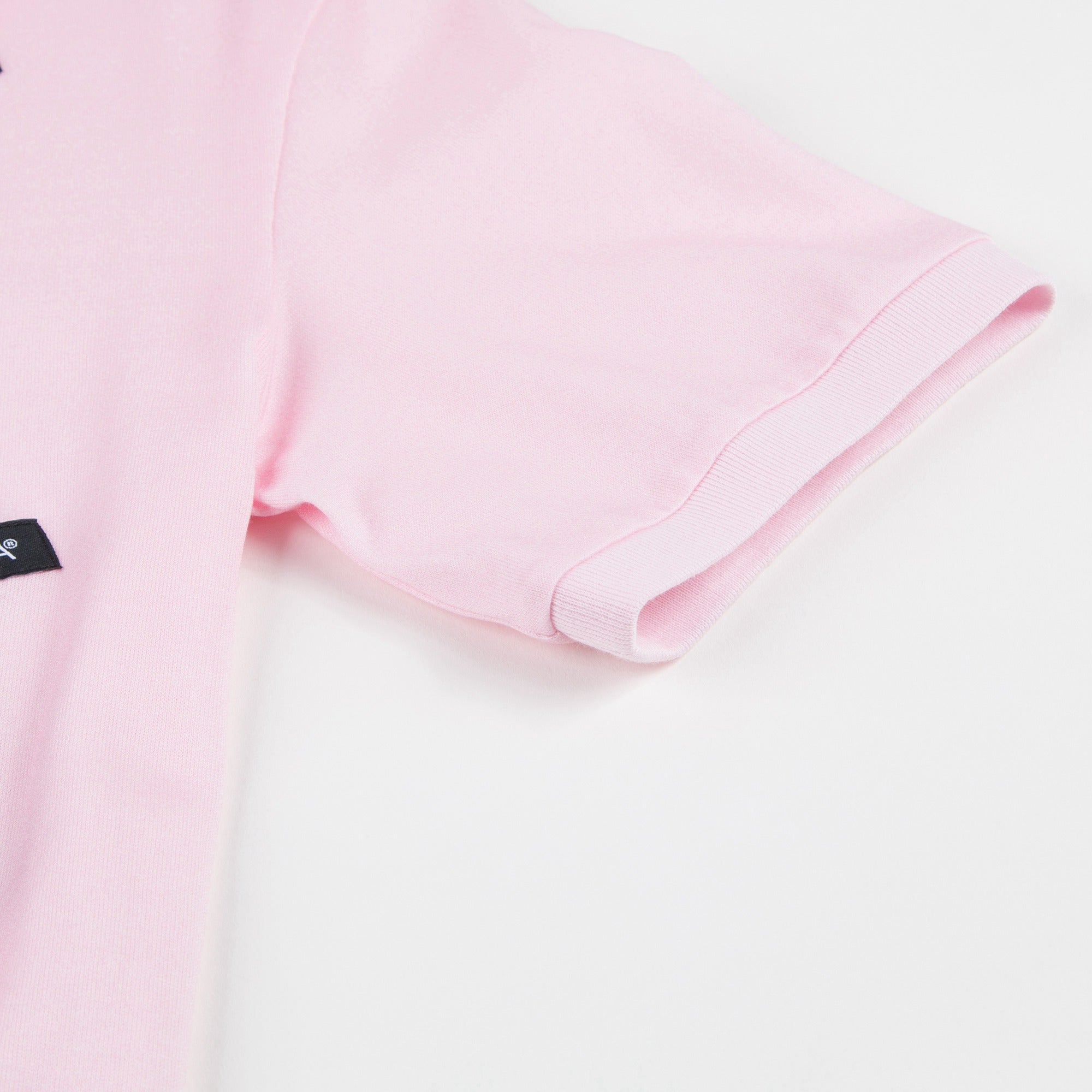 Girls  Pink   With    "Dog"  Printed   Cotton   T-shirt