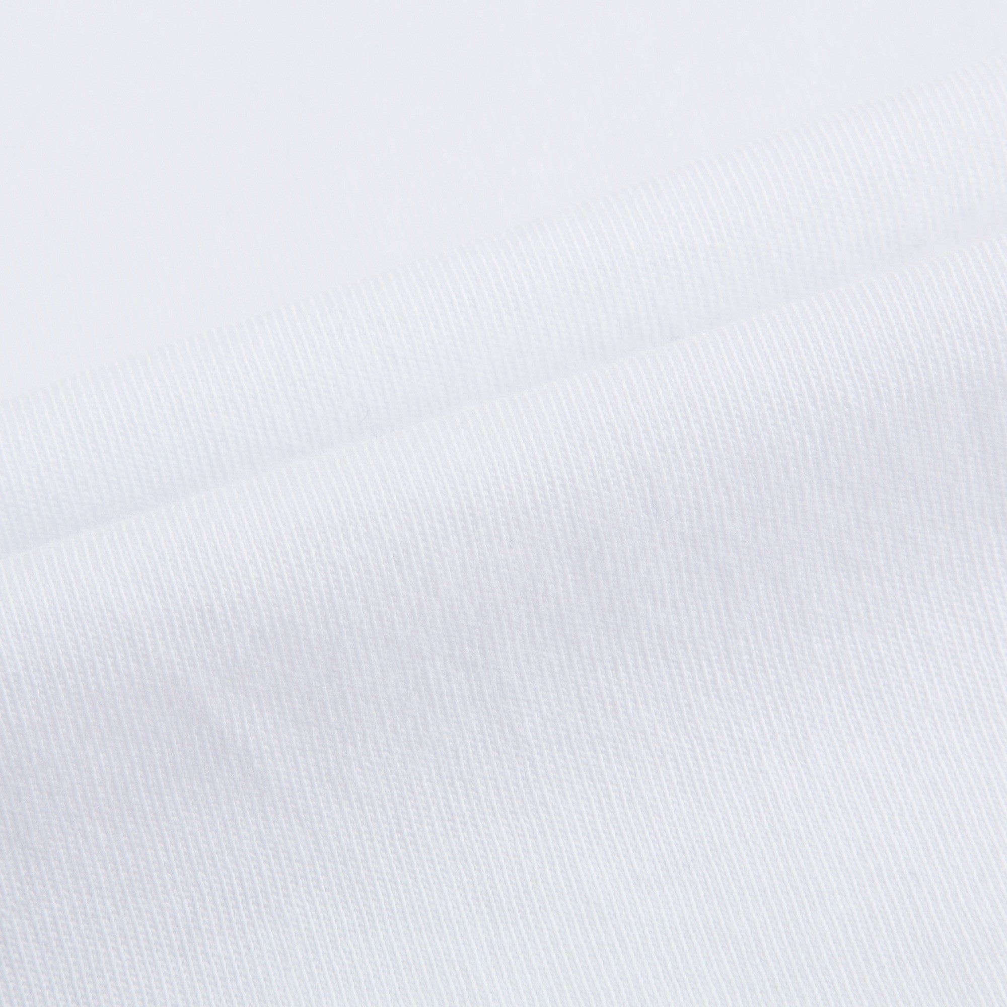 Baby Girls White Cotton Long Sleeves T-shirt With Check Pocket