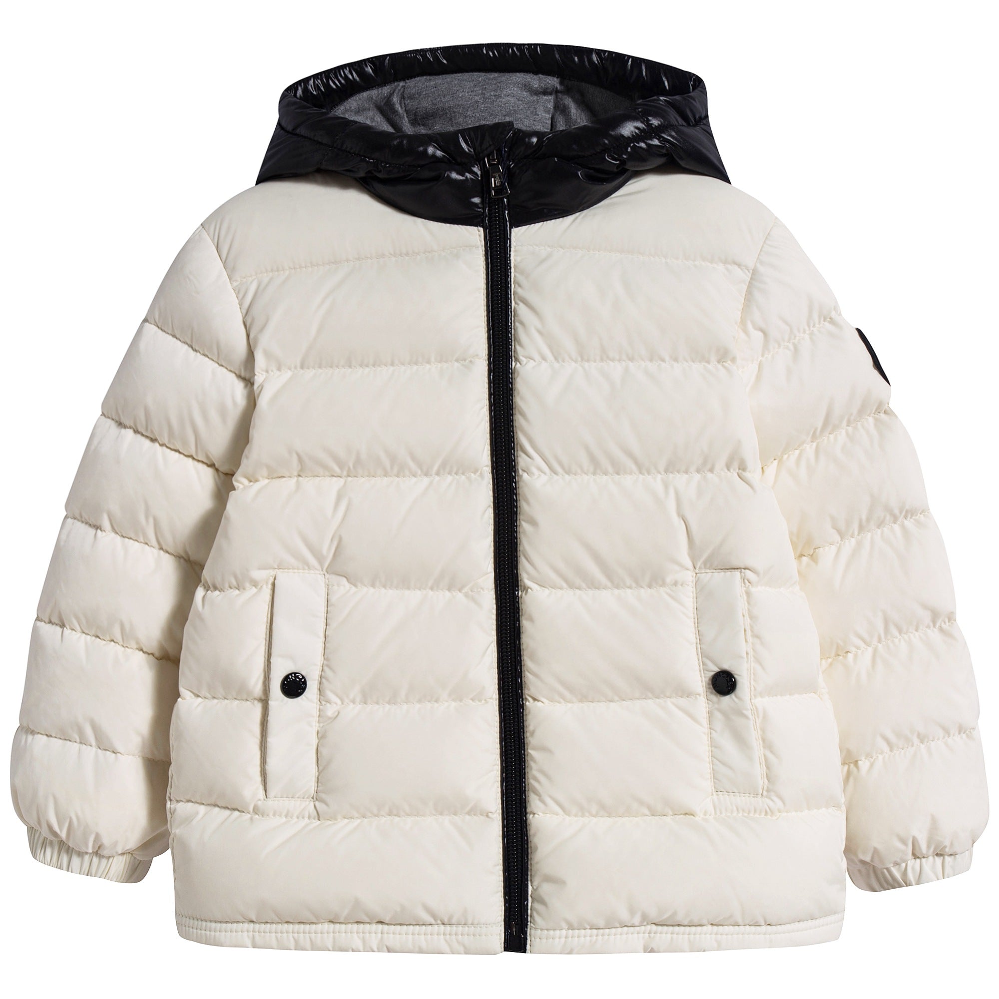 Baby Boys White "LOURMARIN" Padded Down Coat