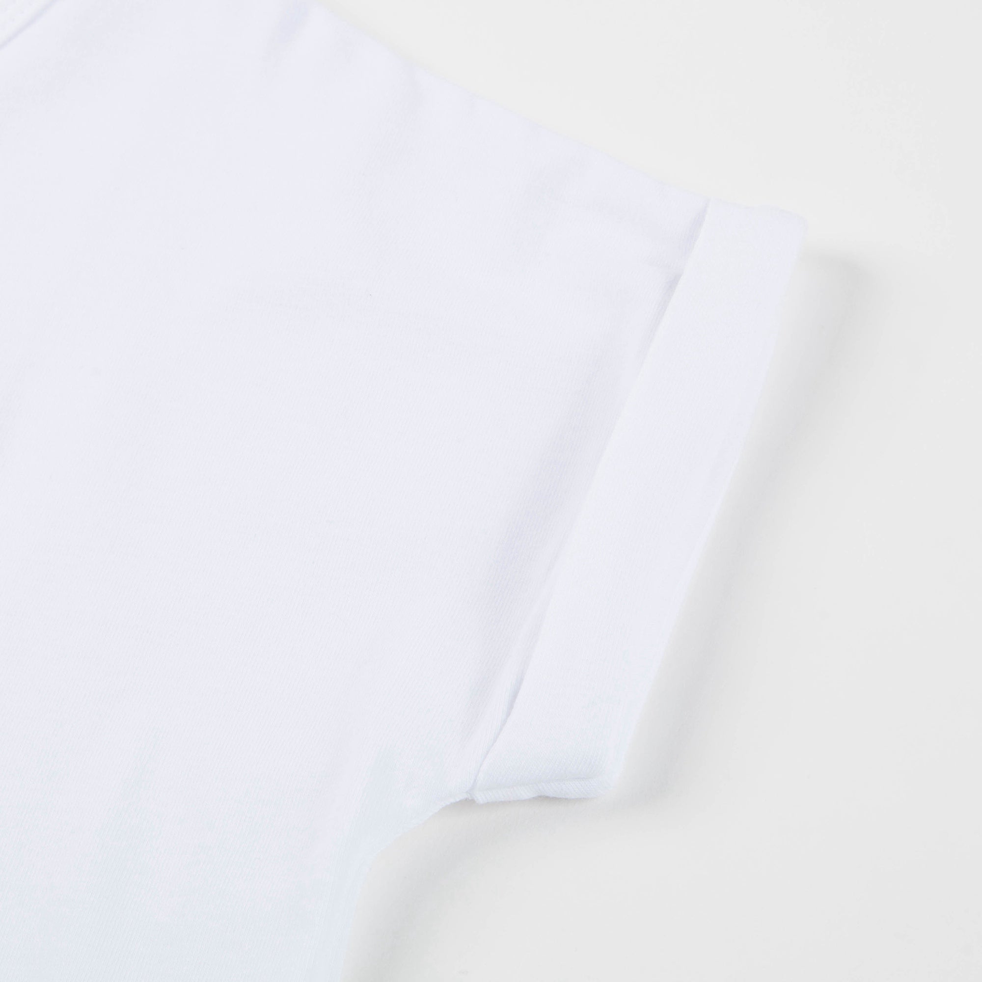 Girls White Tiger Printed Cotton T-shirt