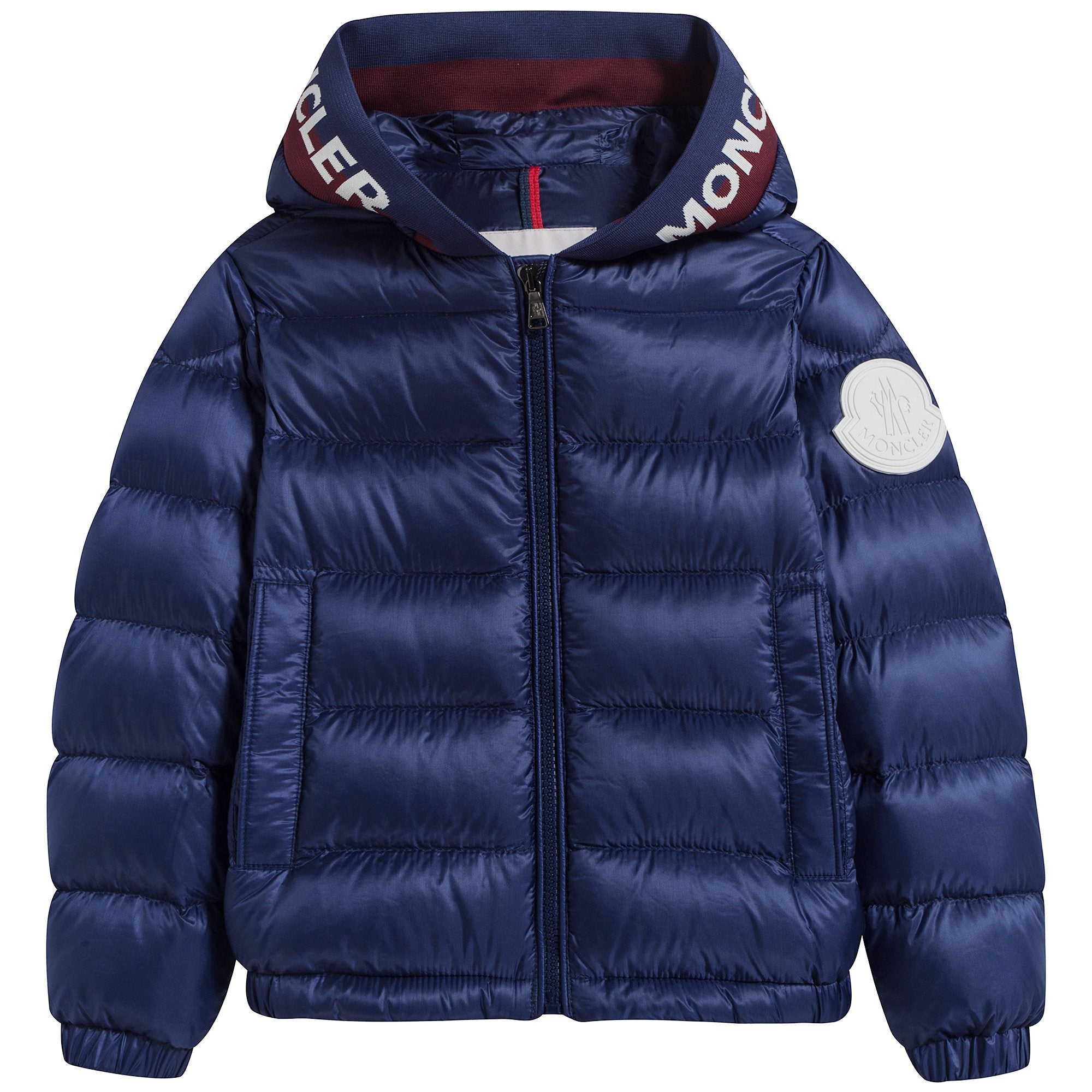 Baby Boys Blue "BASS" Padded Down Coat