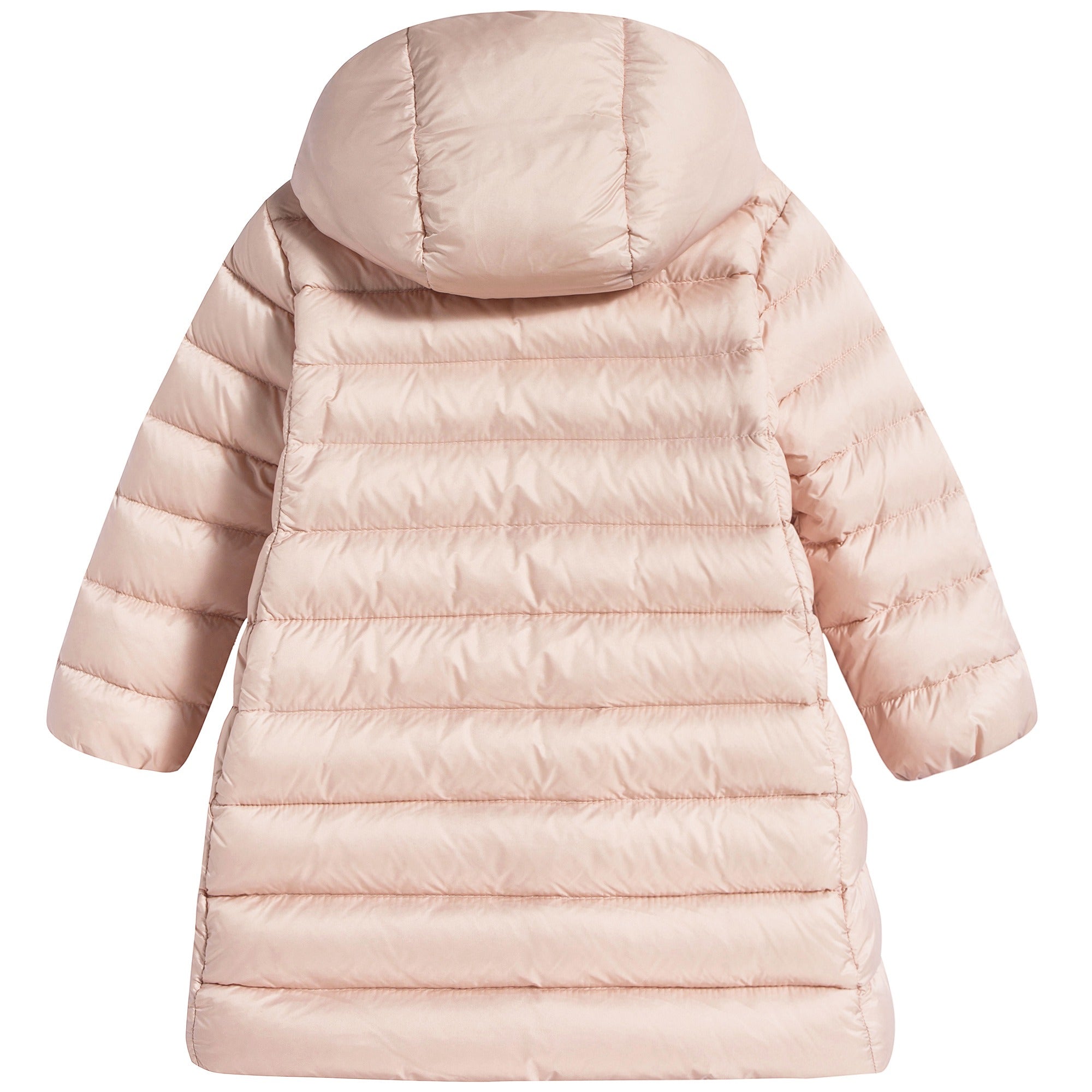 Baby Girls Pink "MAJEURE" Padded Down Coat