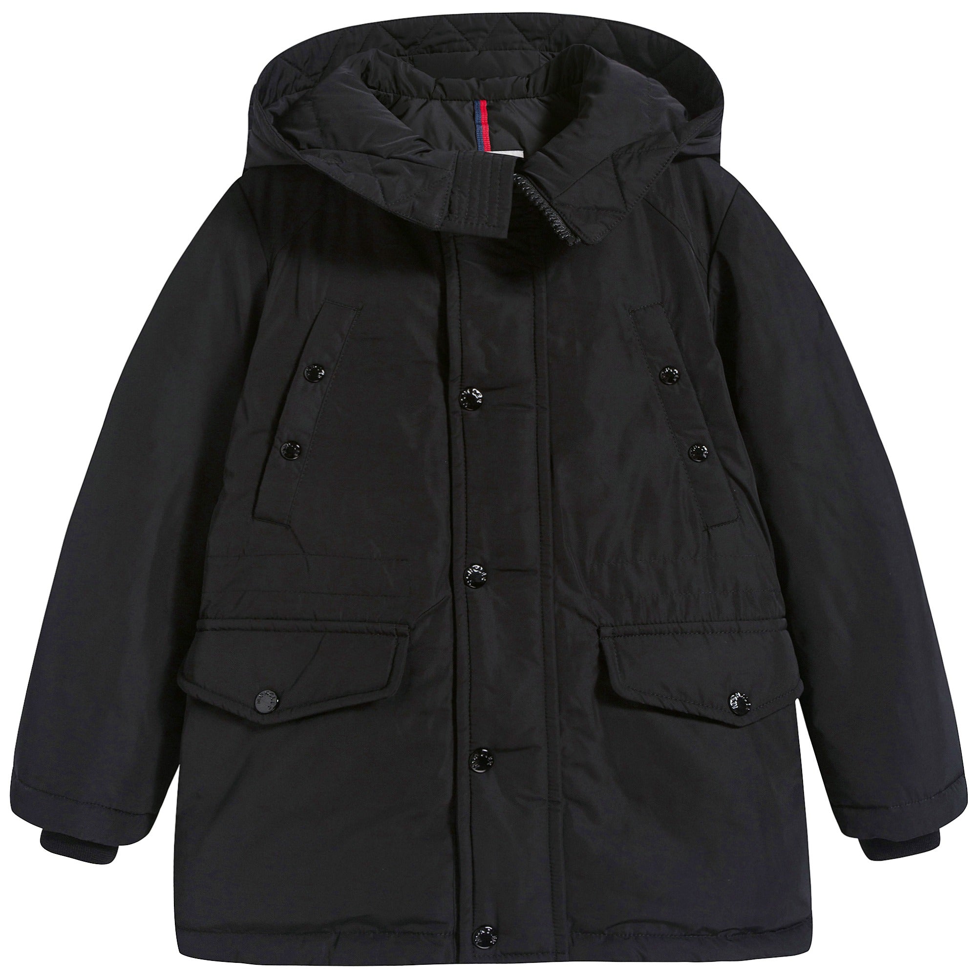 Boys Black "SALAGOU" Padded Down Coat