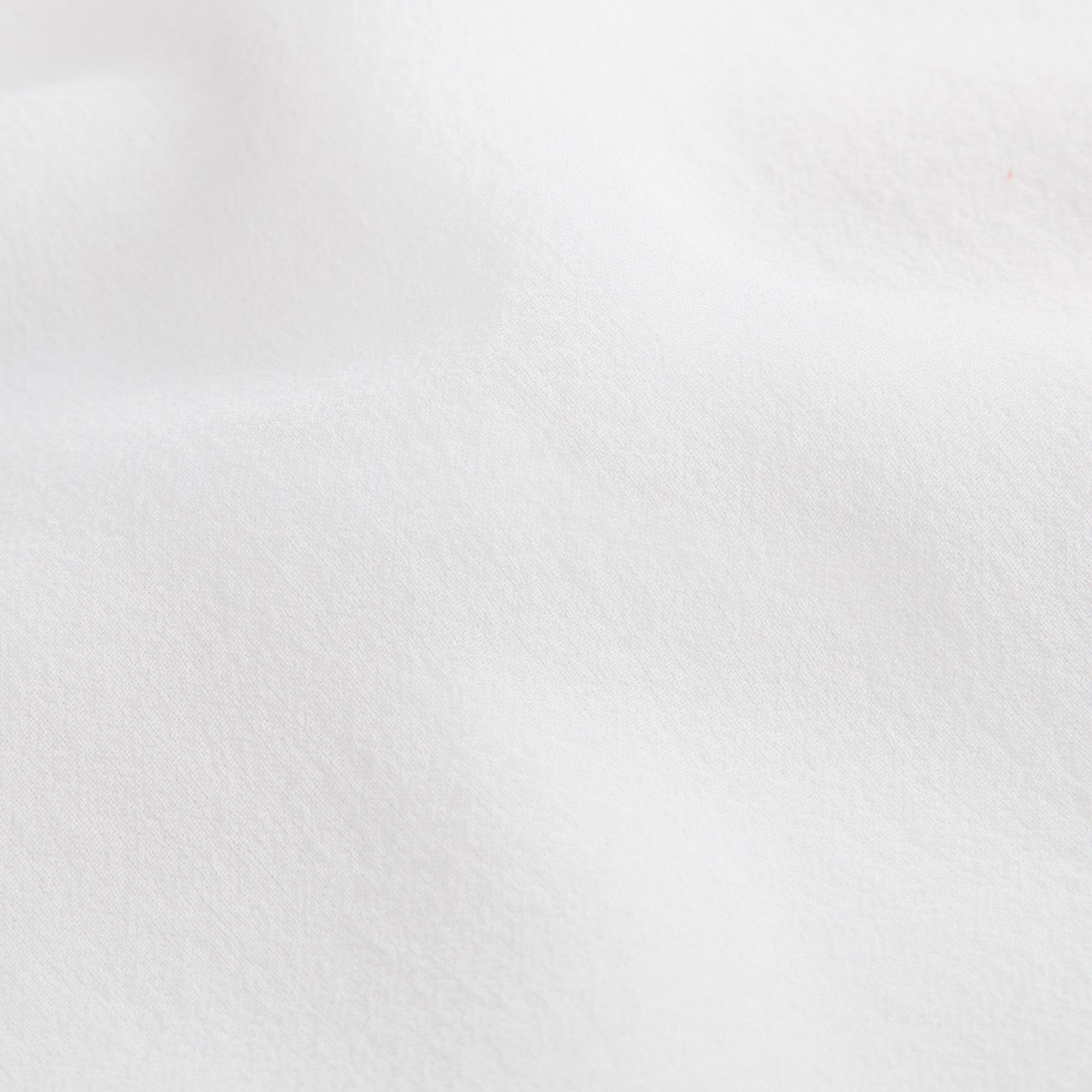 Girls White Silk Crêpe Blouse