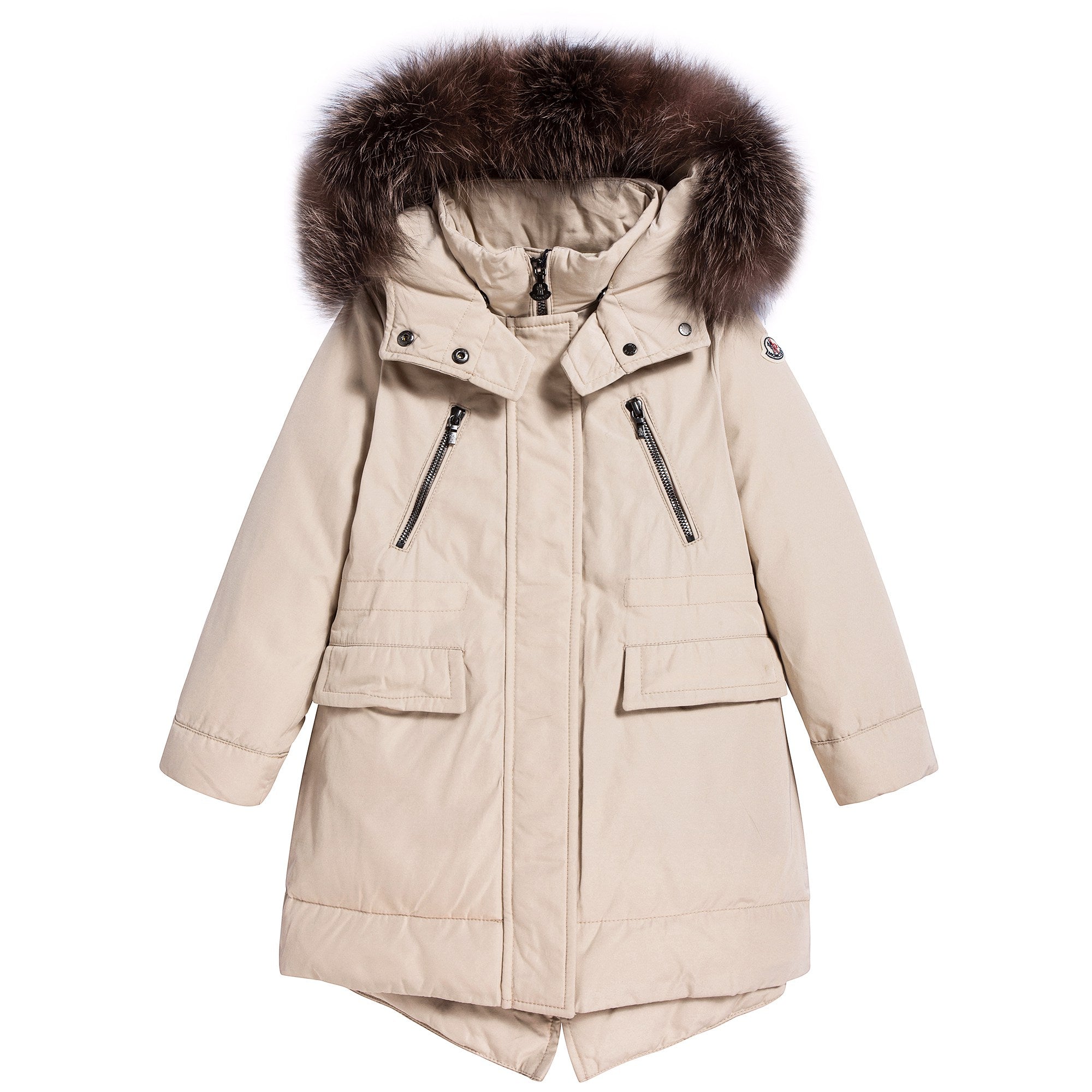 Girls Marron "CARINE GIUBBOTTO" Coat