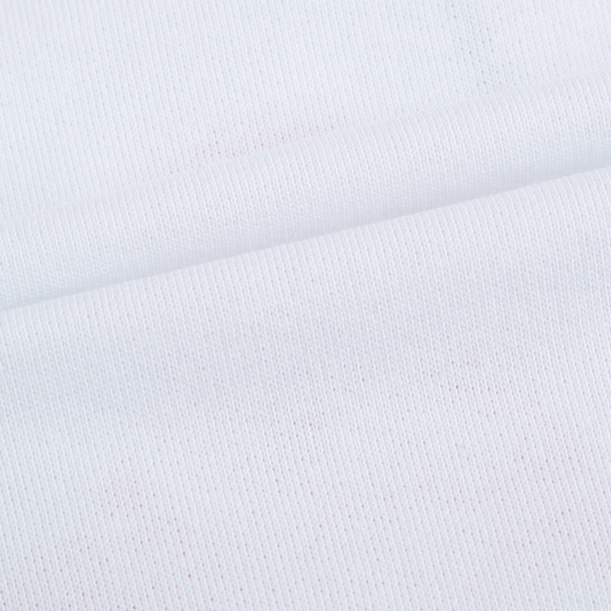 Girls White Logo Cotton Sweatshirt