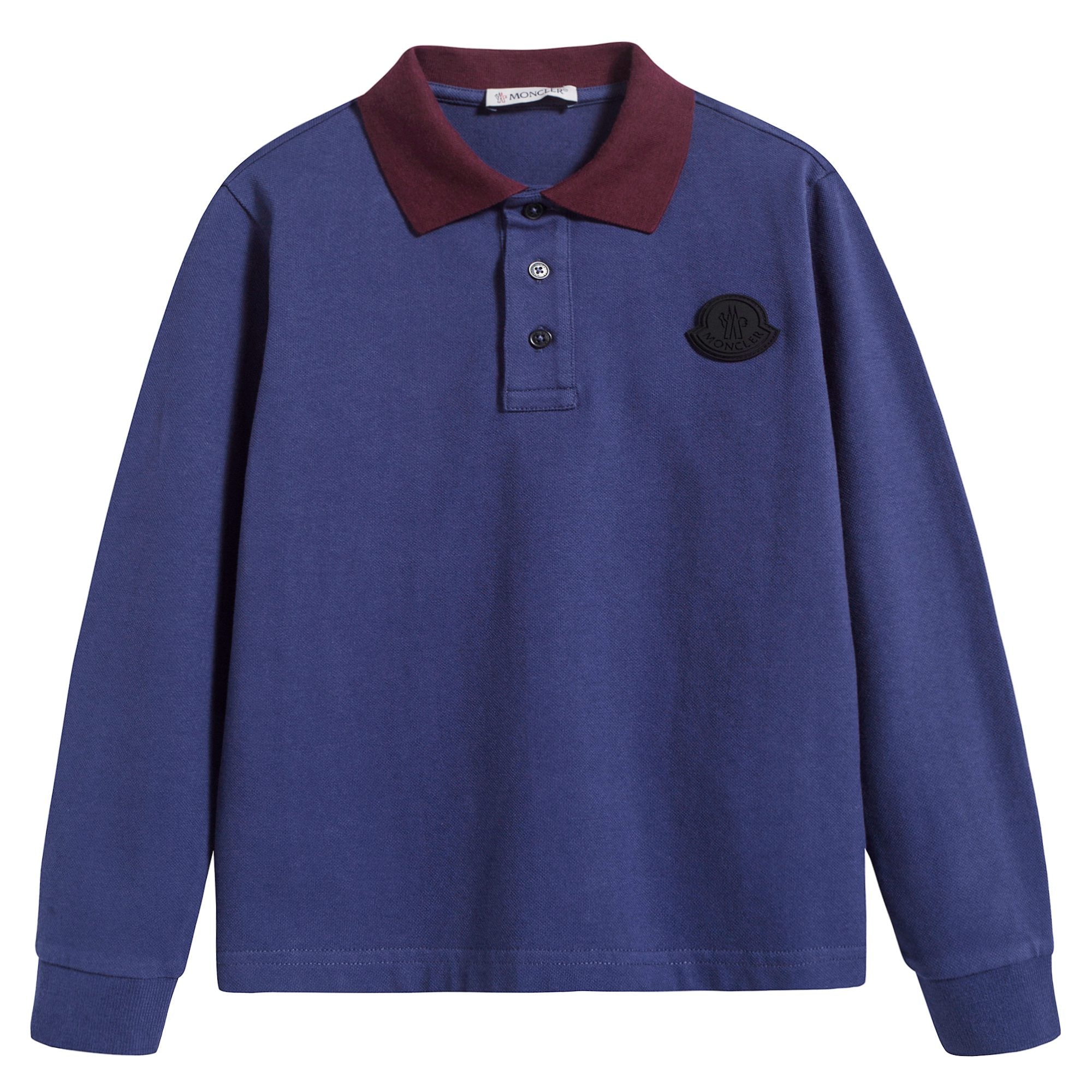 Boys Navy "MAGLIA" Cotton Polo Shirt