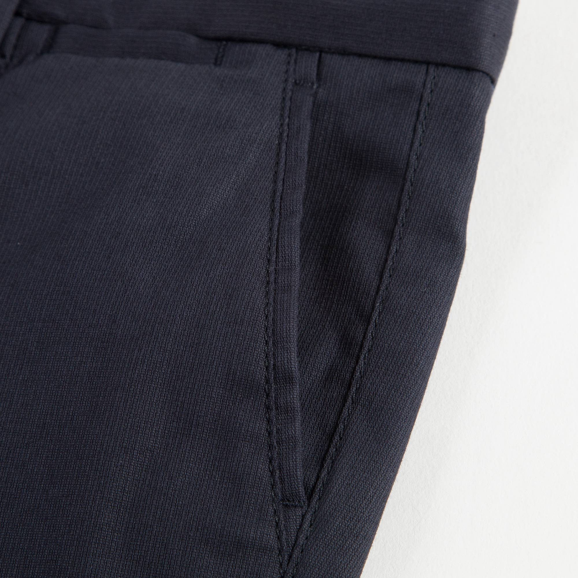 Boys Dark Blue Wool & Silk Tuxedo