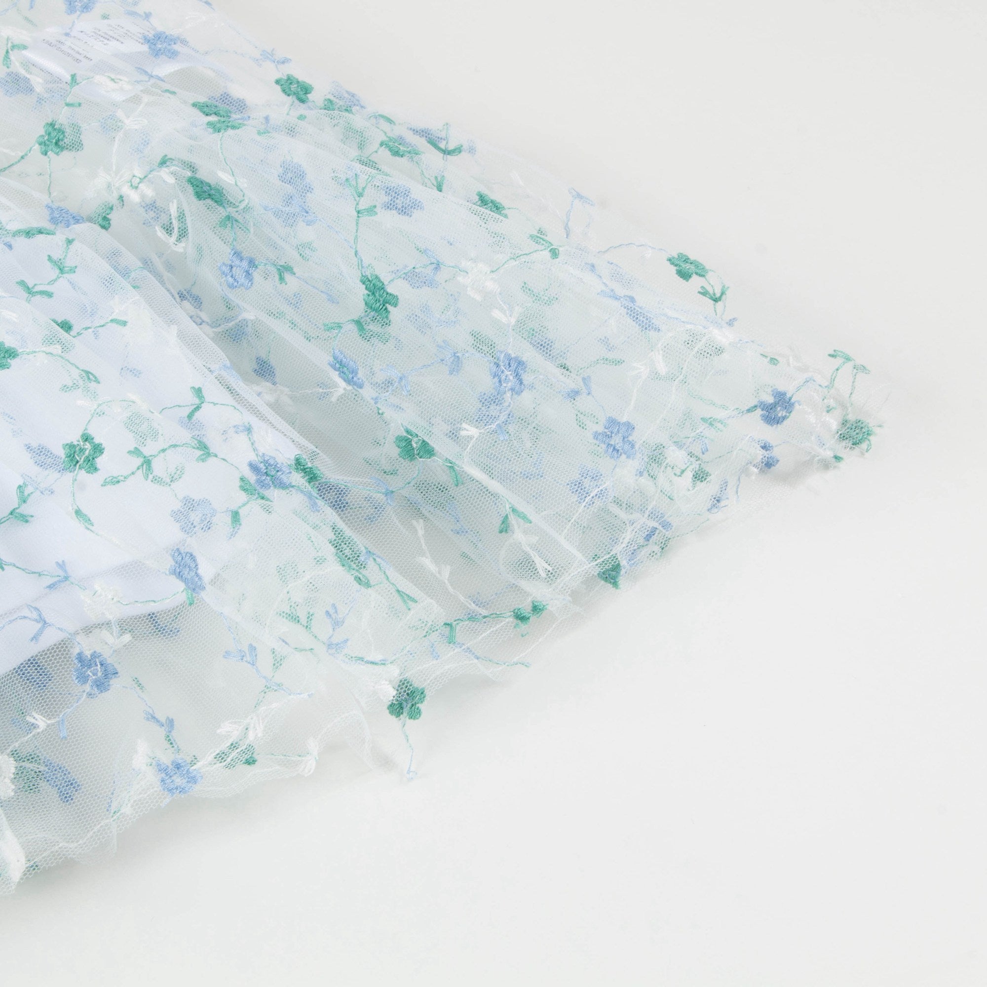 Girls Airforce Blue Cotton Dress