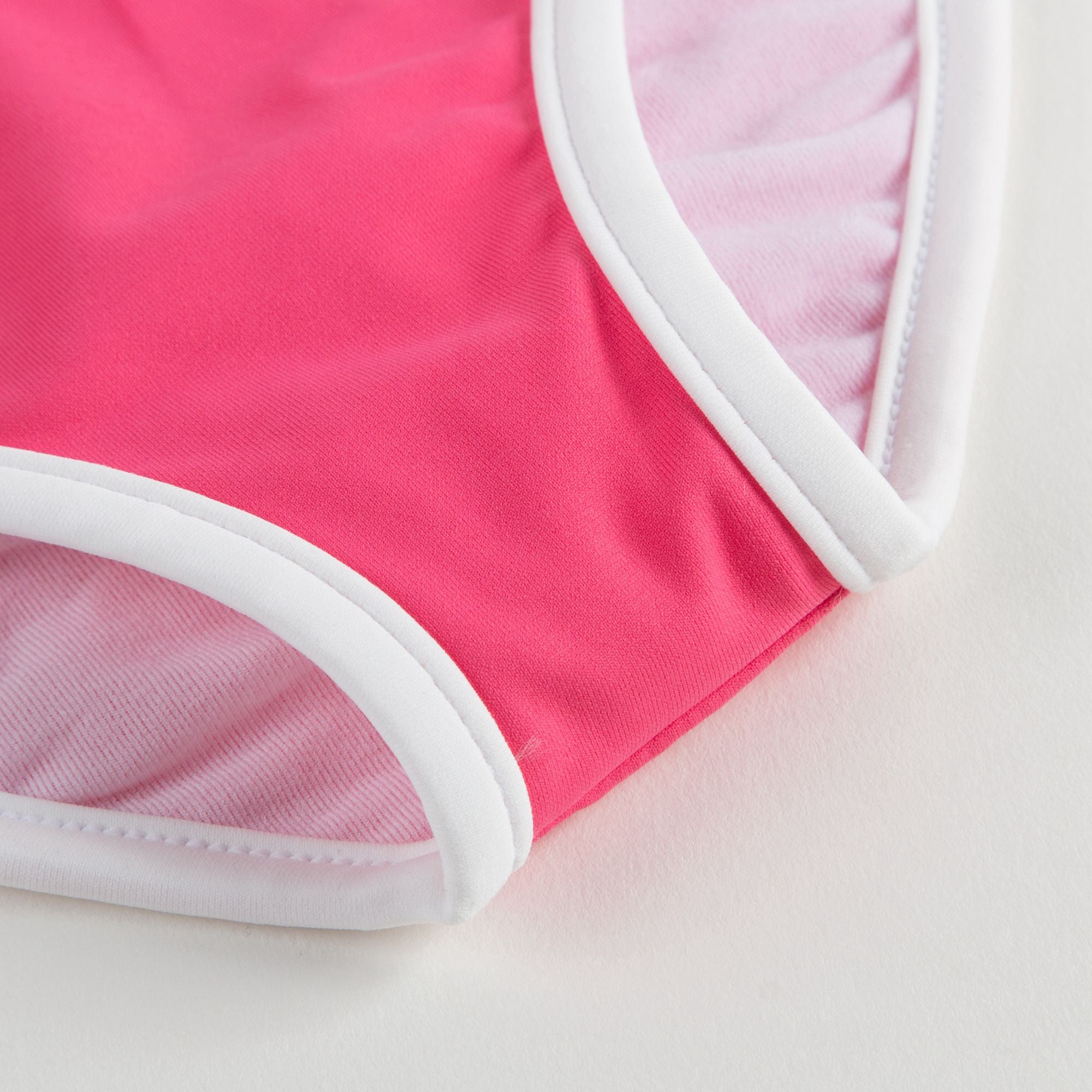 Girls Pink Bikini & Shorts （3 Piece）
