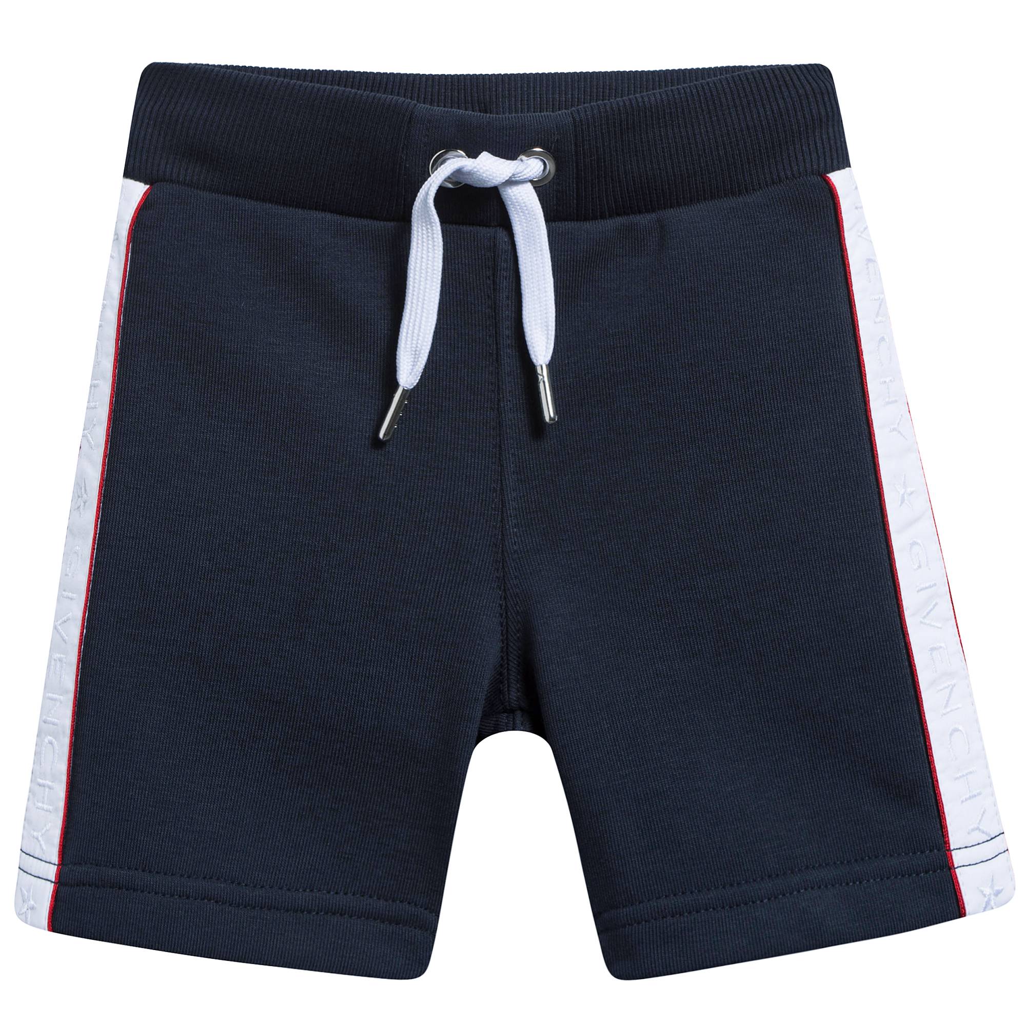 Baby Boys Blue  Cotton Shorts