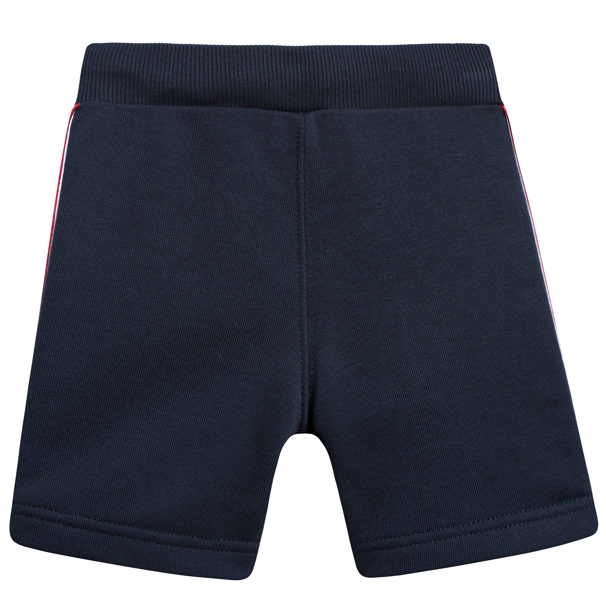 Baby Boys Blue  Cotton Shorts
