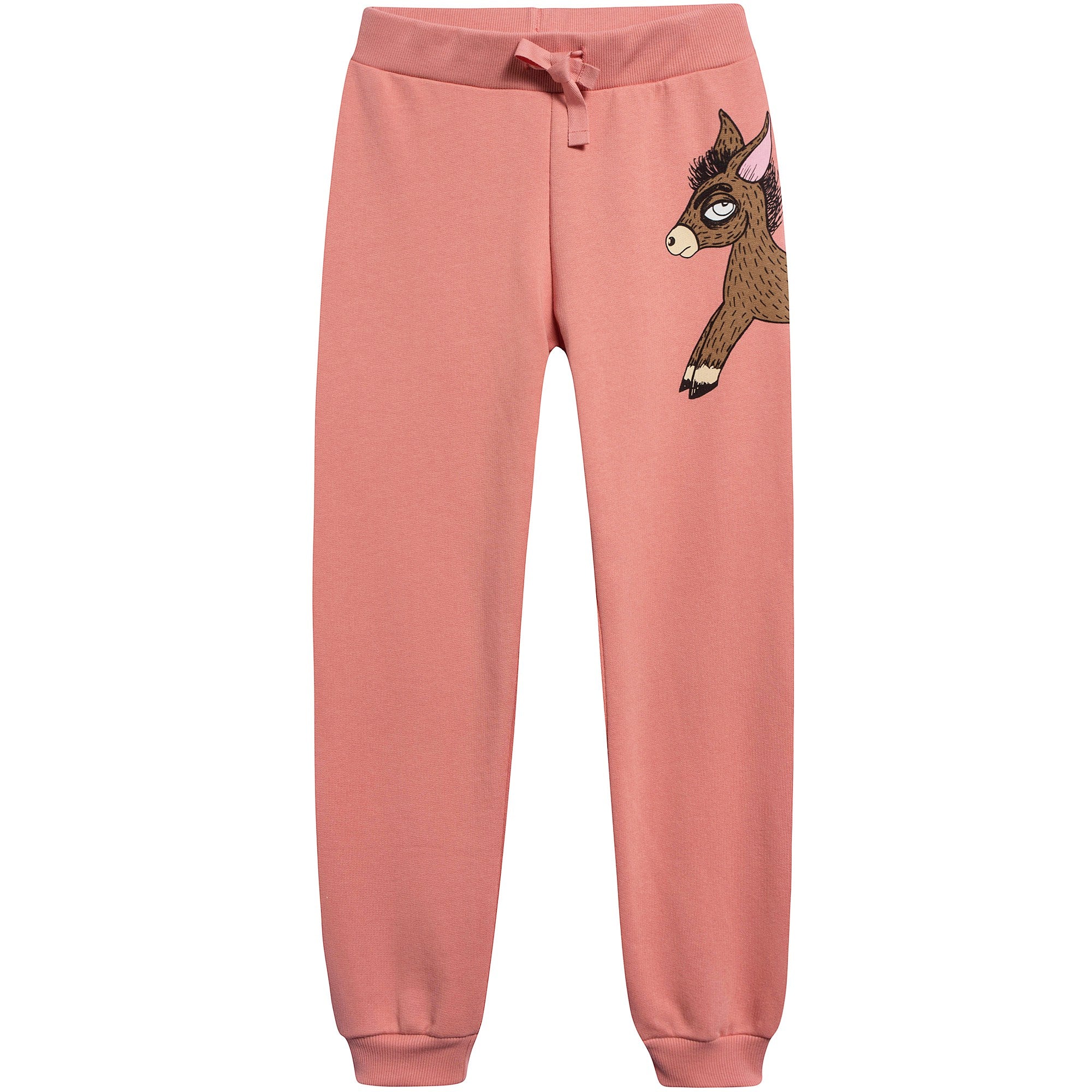 Girls Pink Donkey Organic Cotton Trousers
