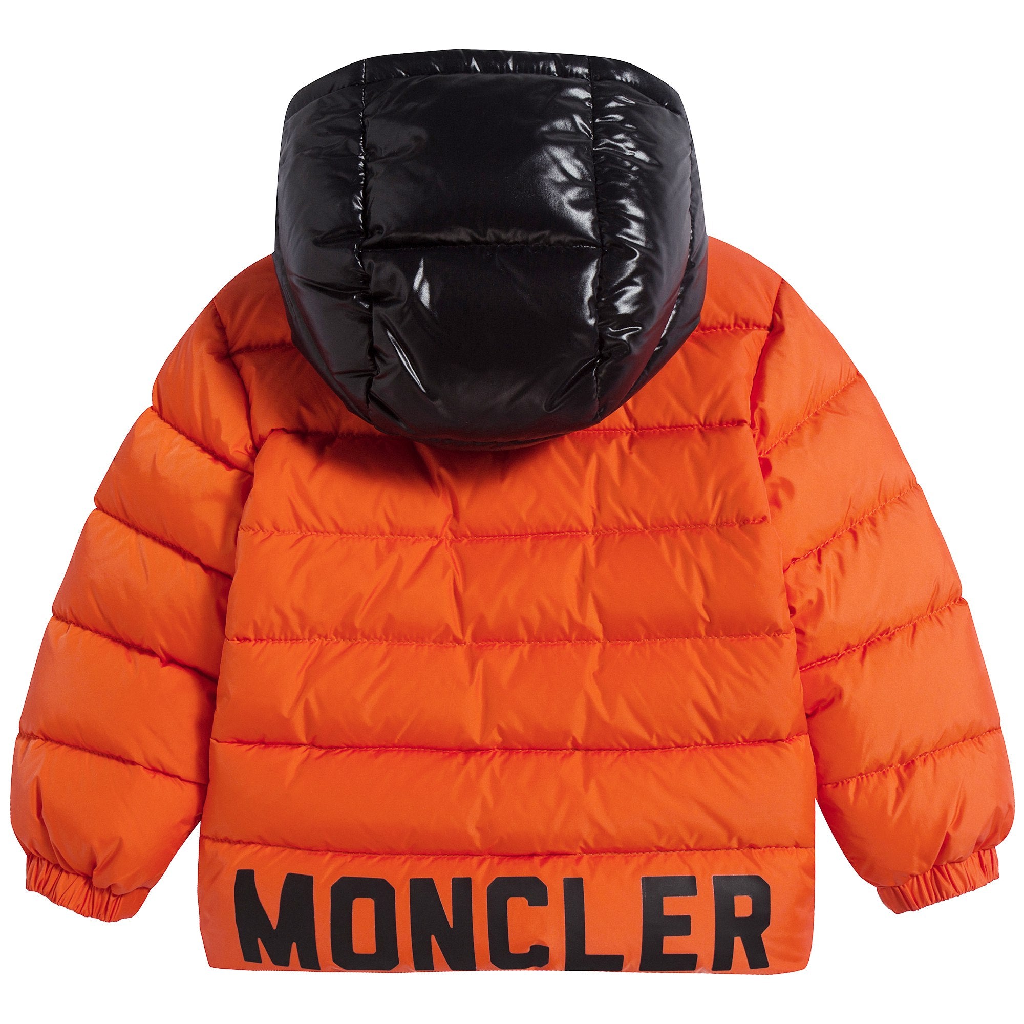 Baby Boys Bright Orange "LOURMARIN" Padded Down Coat