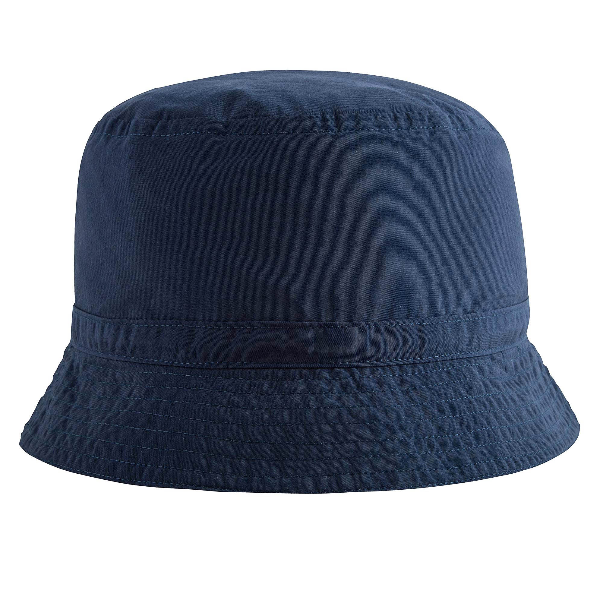 Baby Check & Blue Reversible Sun Hat