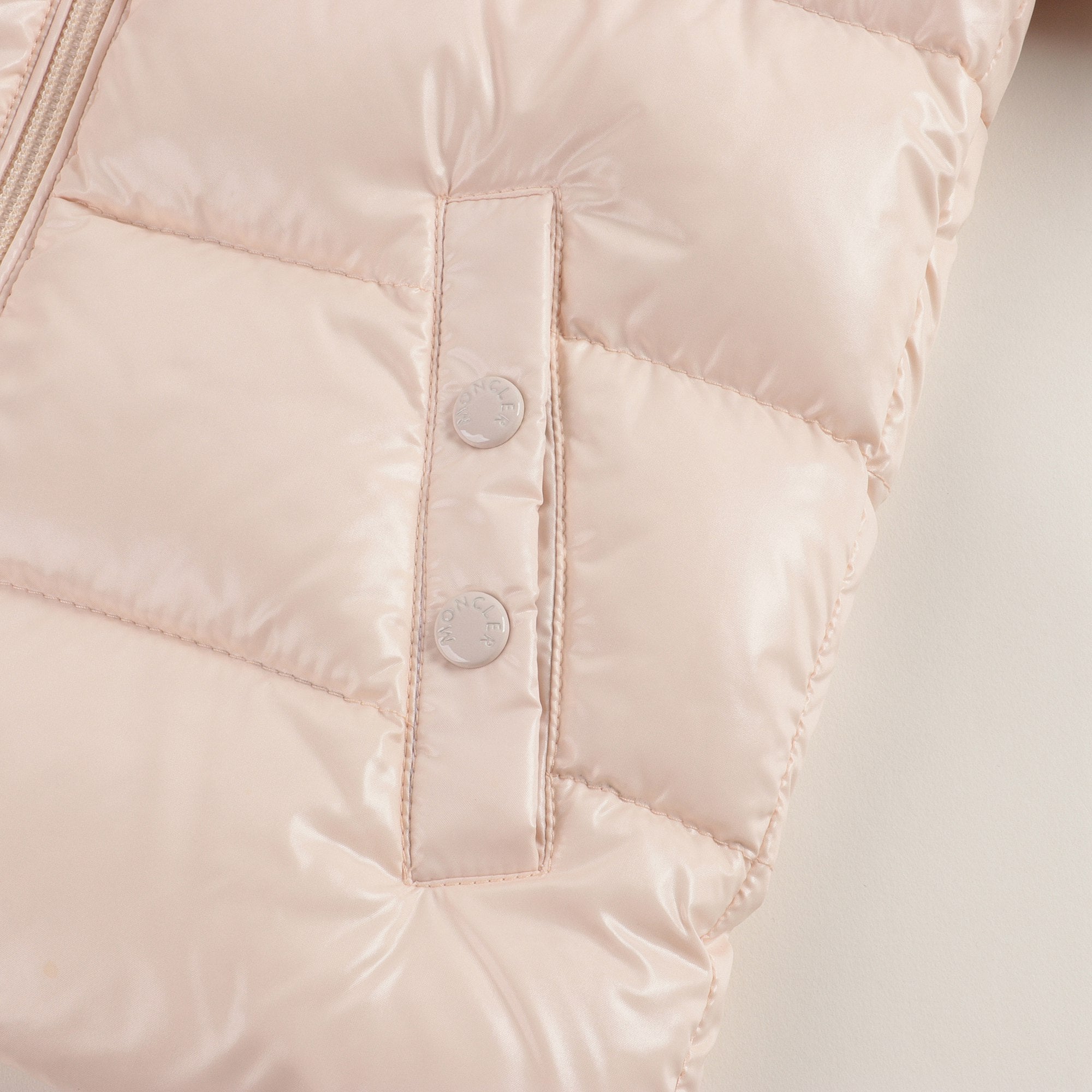 Baby Girls Light Pink "K2" Padded Down Jacket
