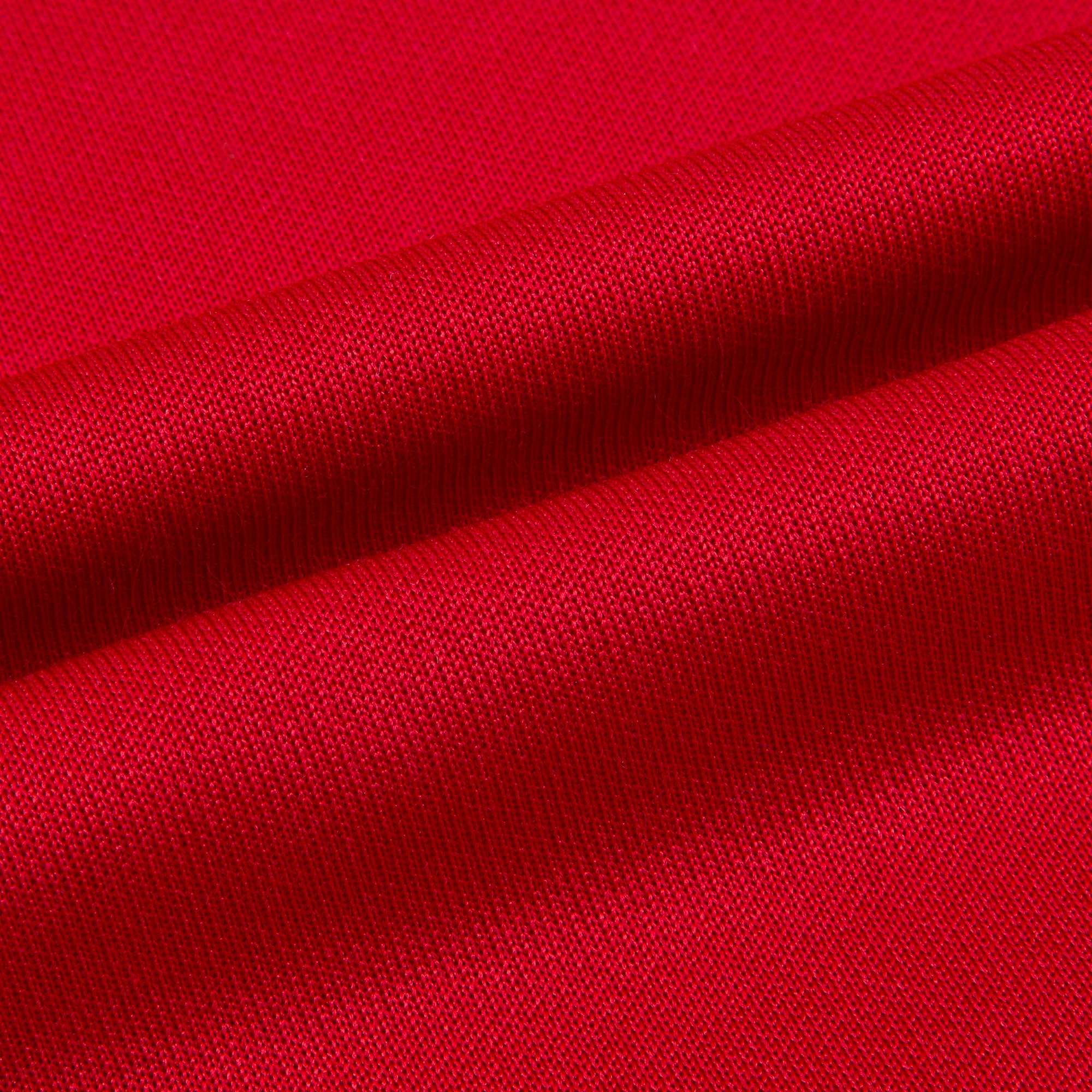 Girls Live Red & White Cotton Dress