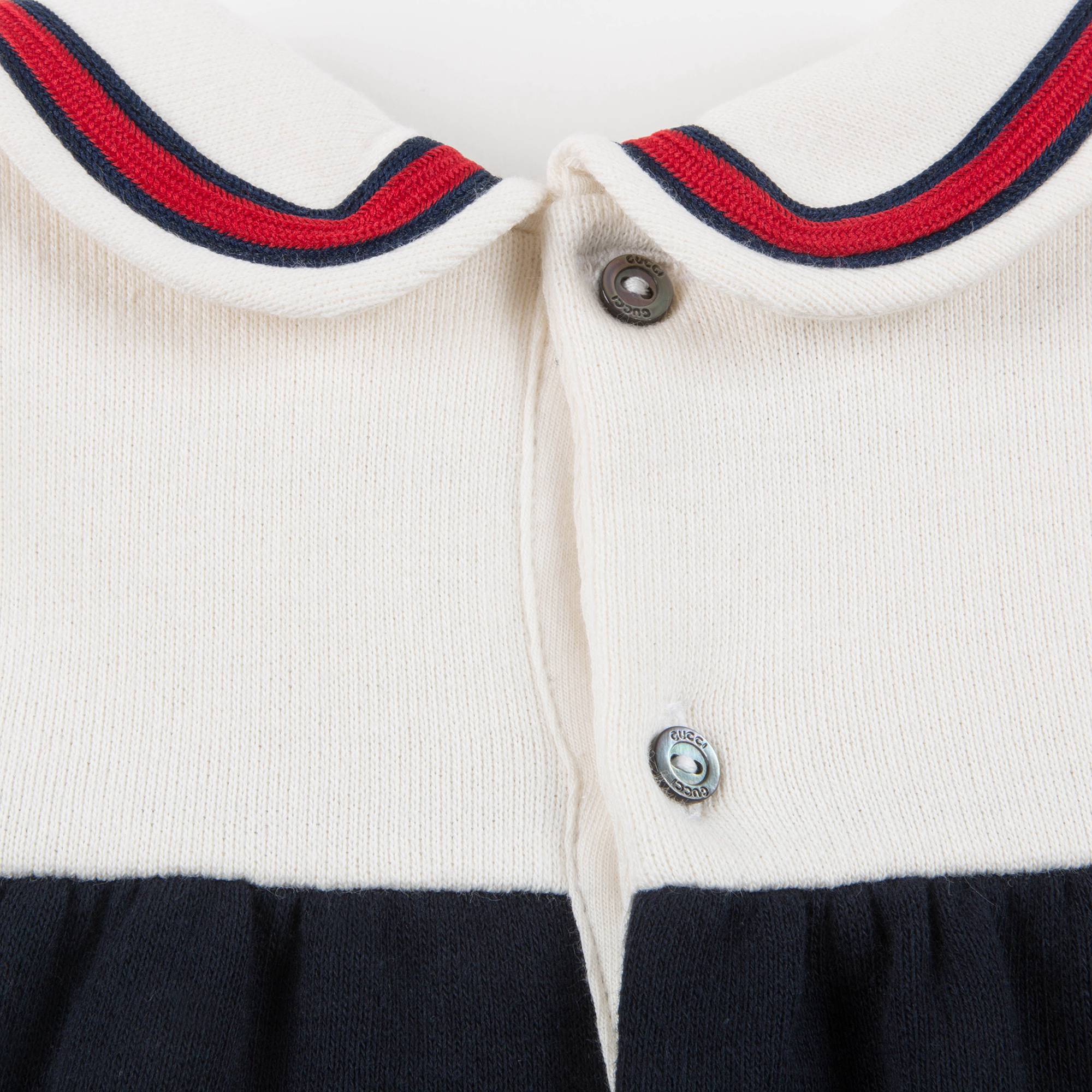 Baby Girls Blue Jersey Dress