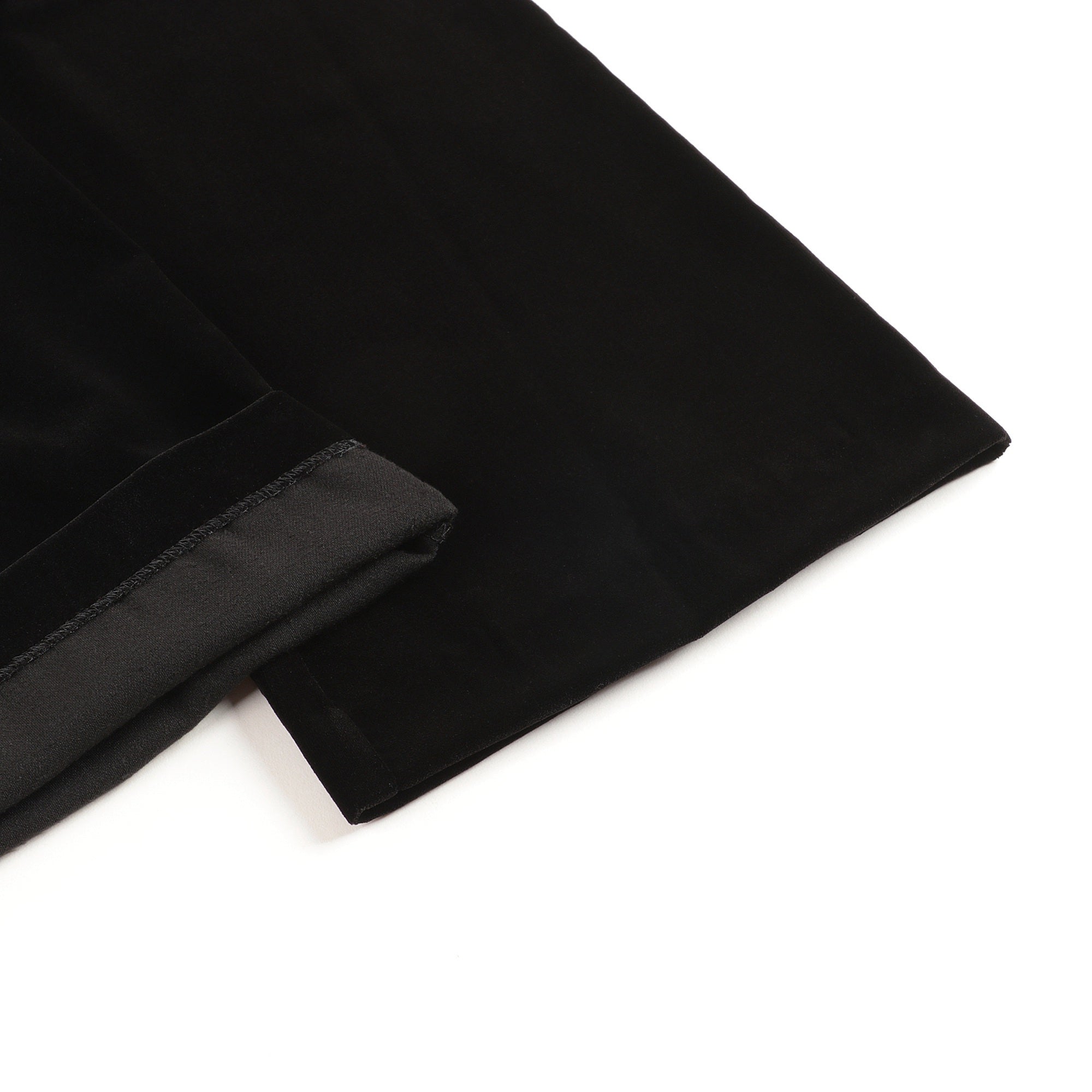 Girls Black Straight Trousers