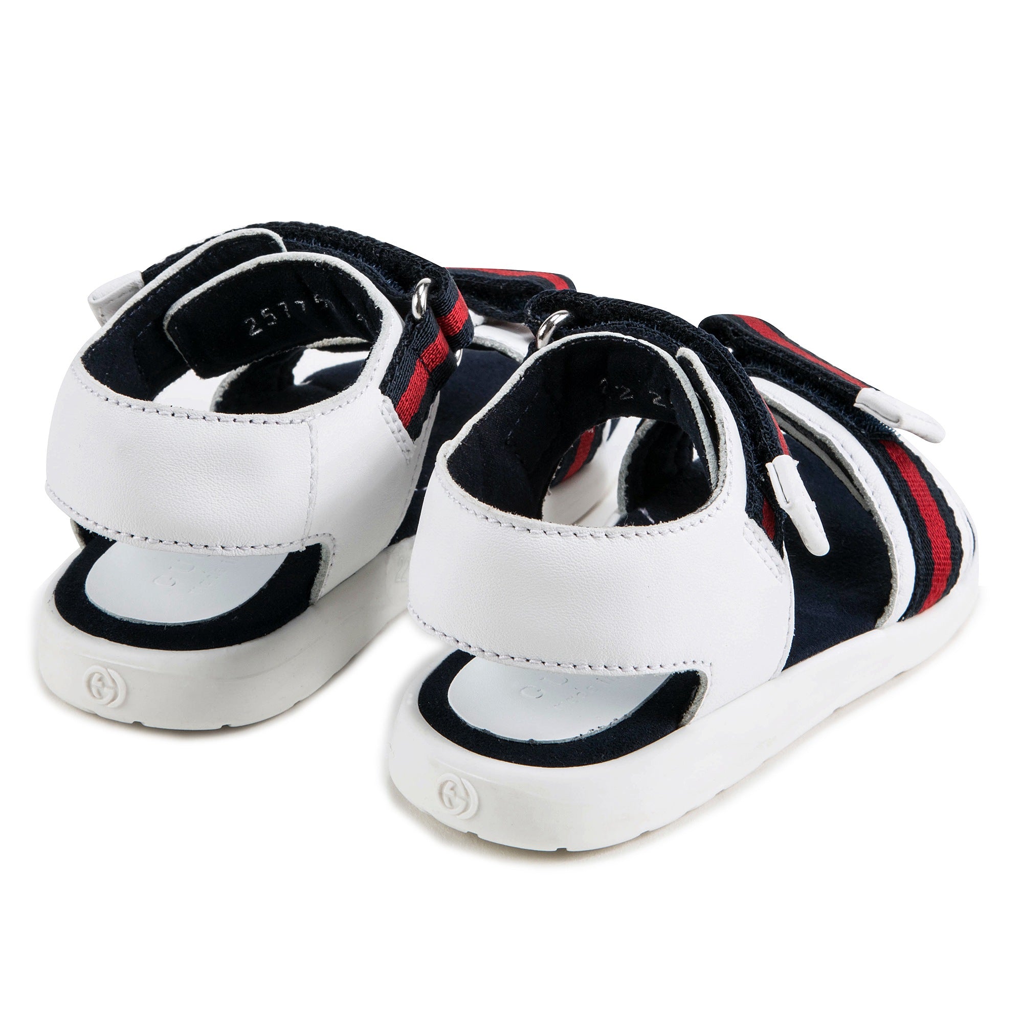 Baby Great White Velcro Sandals