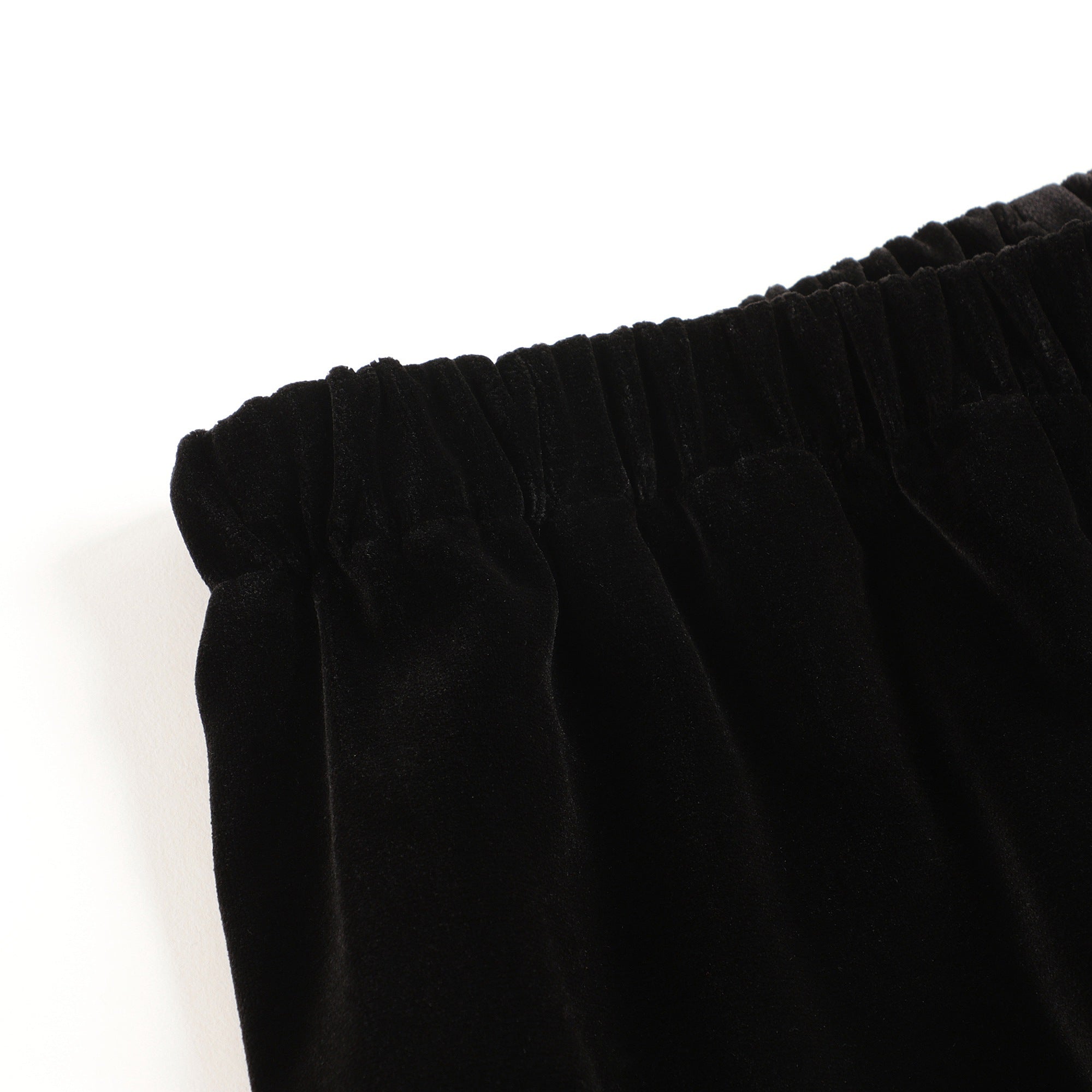 Girls Black Straight Trousers