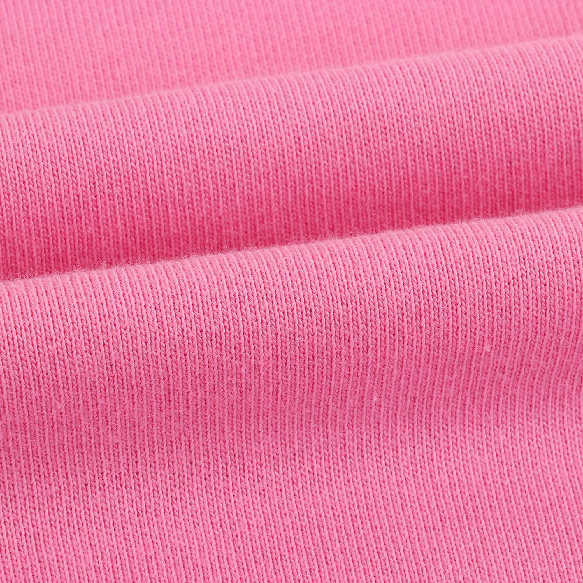 Girls Pink Hooded Cotton Sweatshirt
