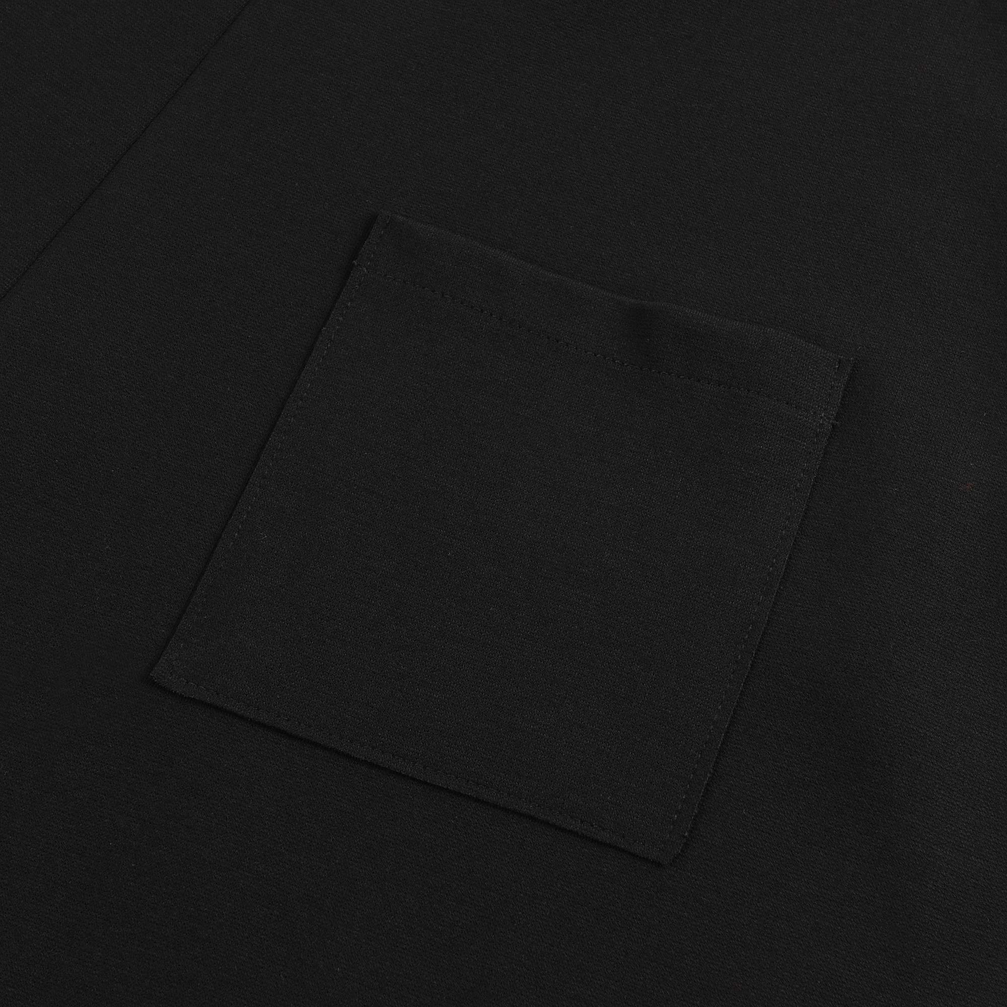 Girls Black V-neck Dress