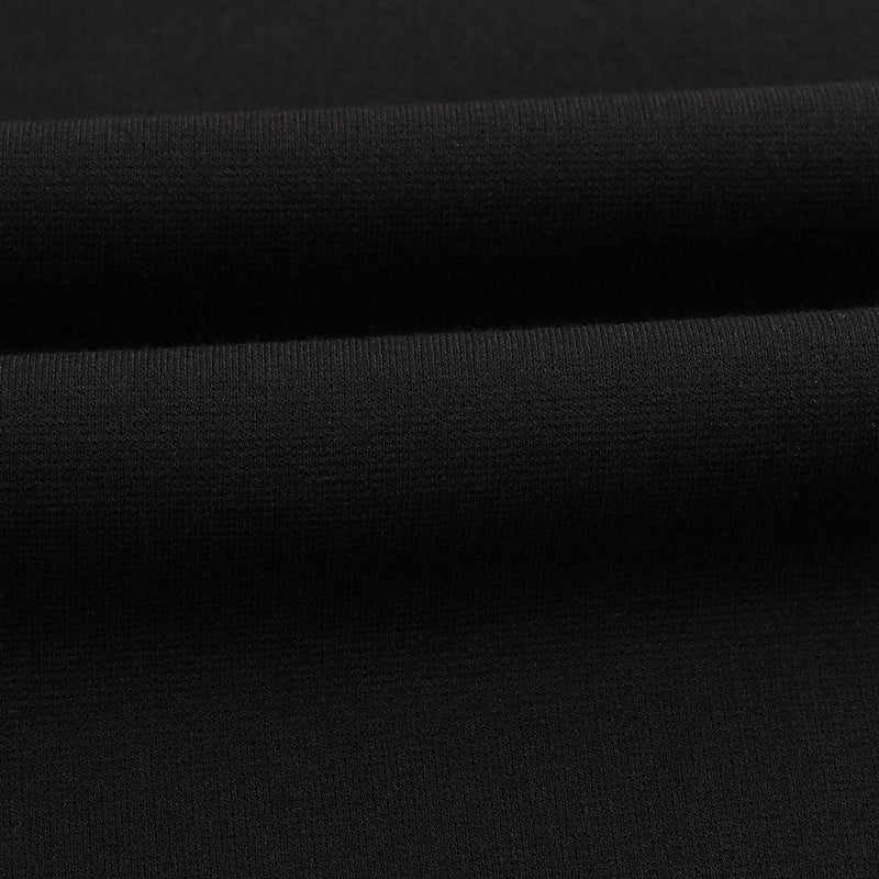 Girls Black V-neck Dress