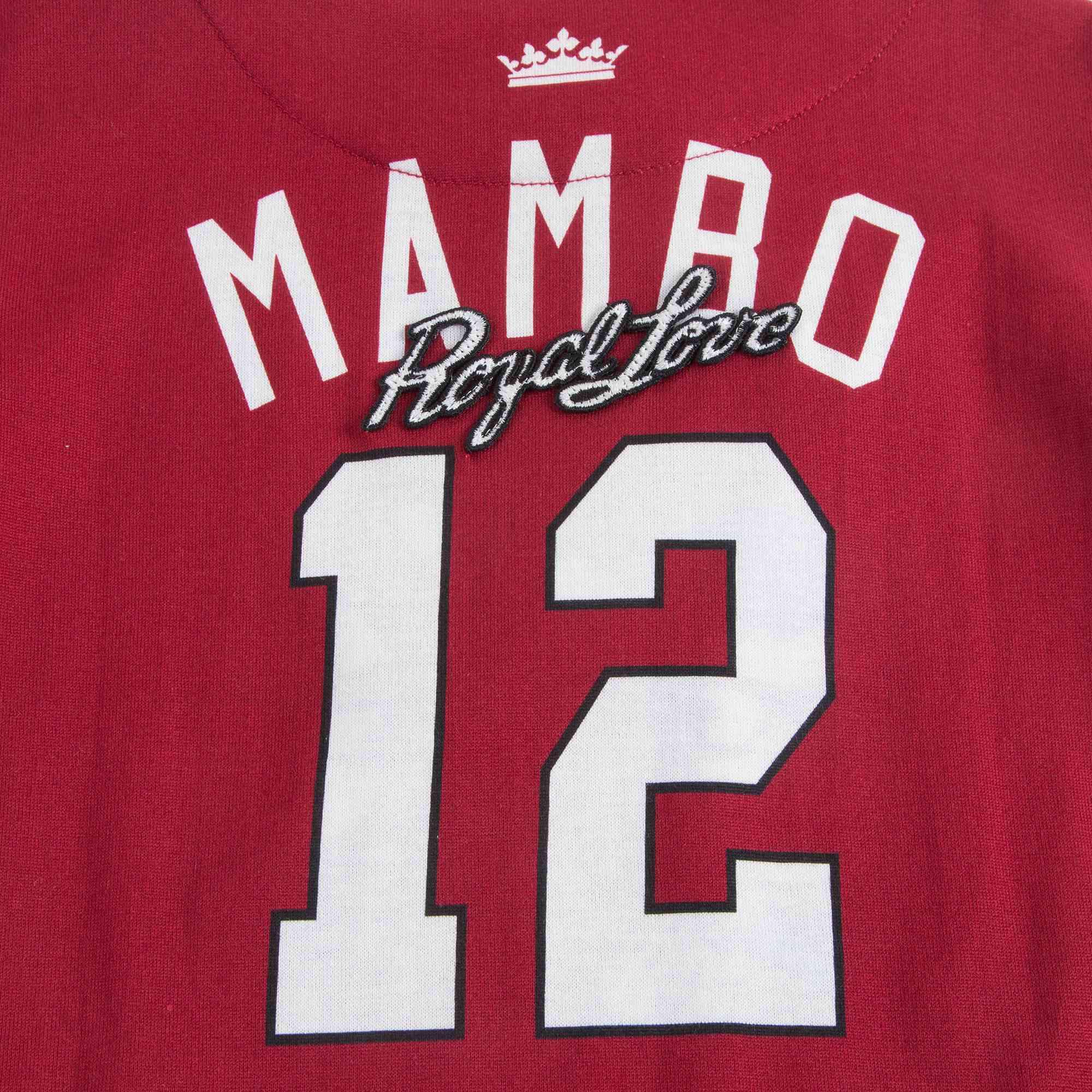 Baby Bright Red "Royal King" Cotton T-shirt