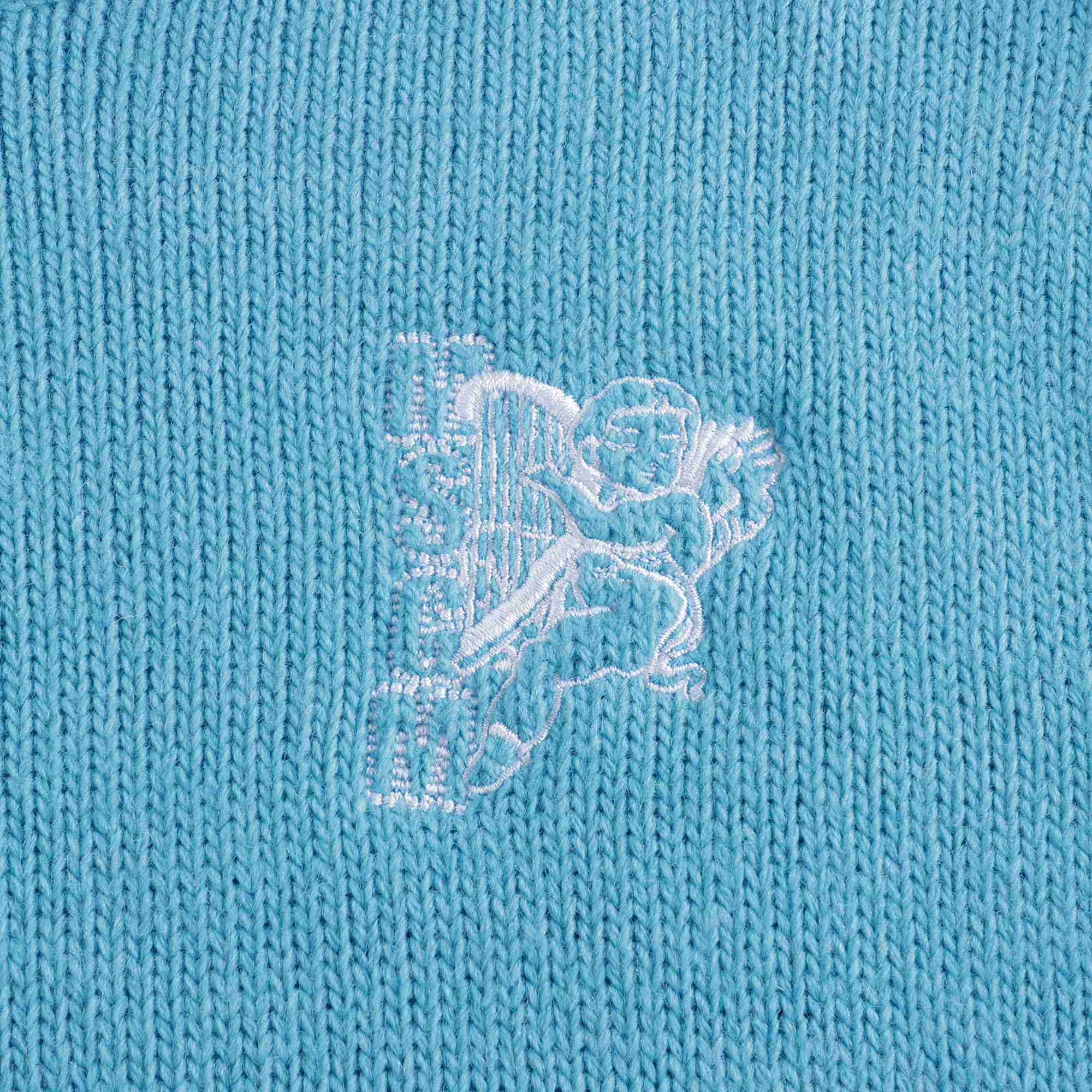 Girls Blue Logo Sweater