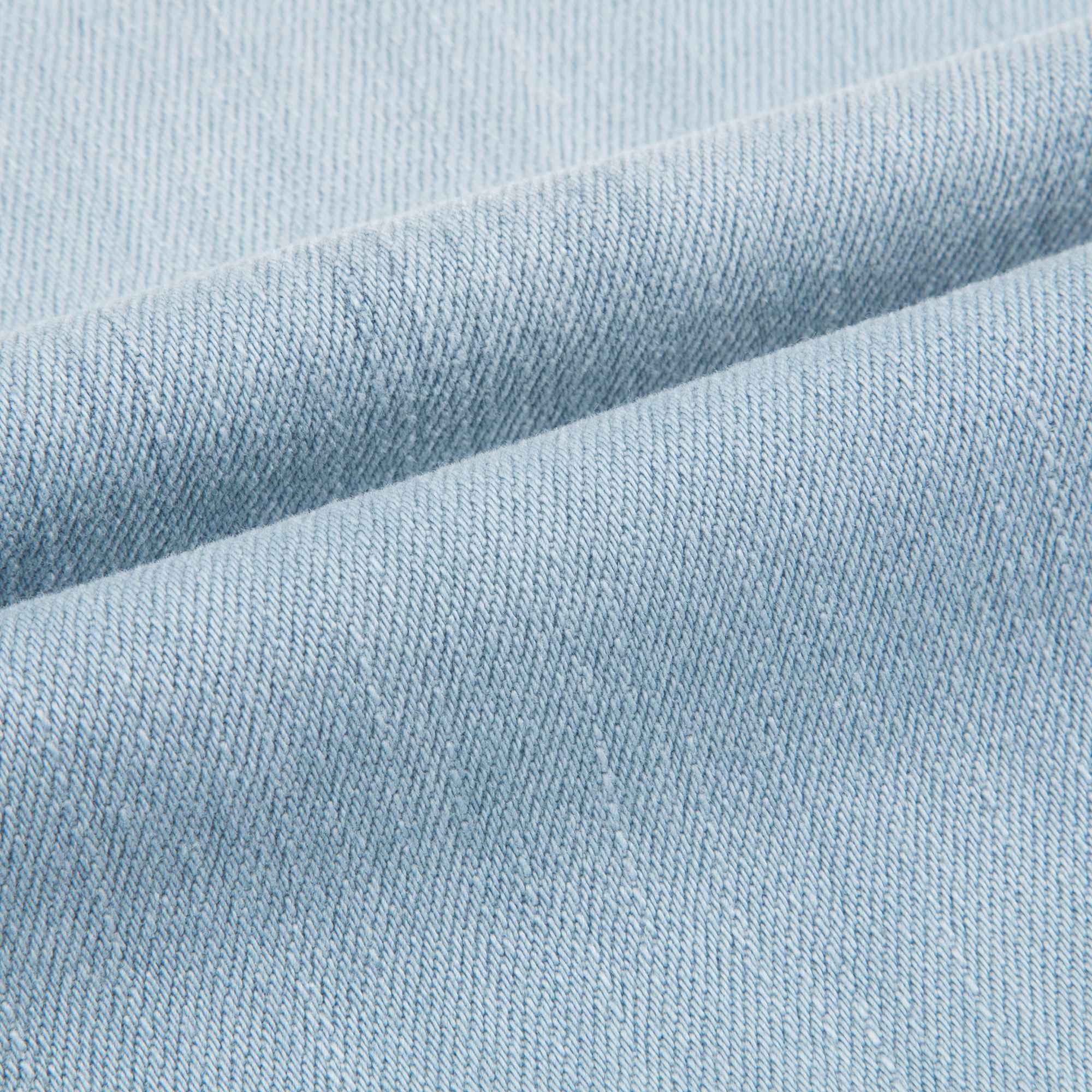 Girls Light Blue Cotton Trousers