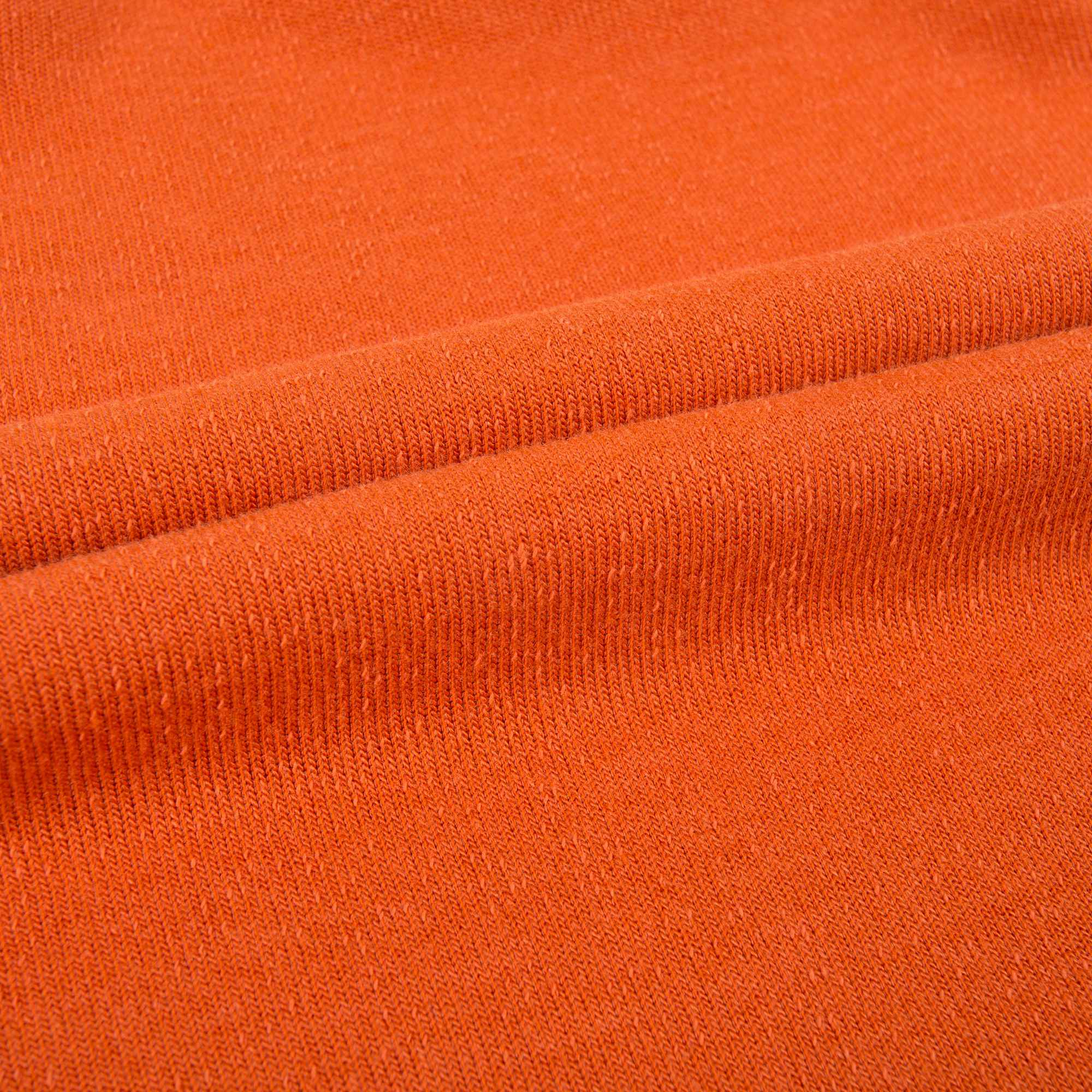 Girls Orange Organic Cotton Sweatshirt