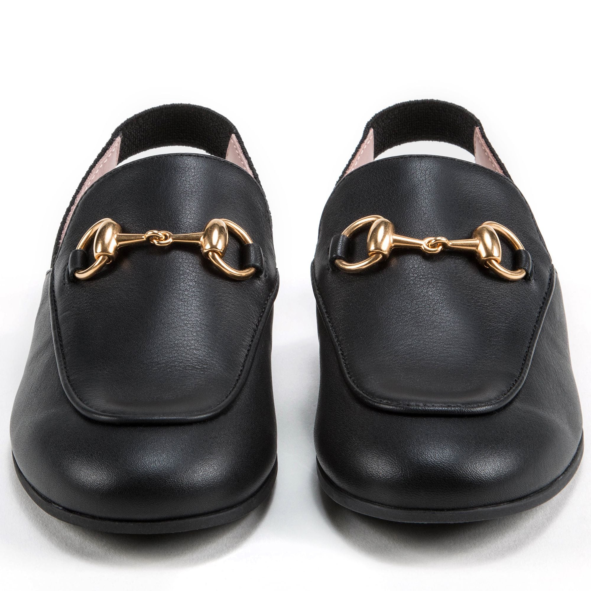 Girls Black Logo Shoes