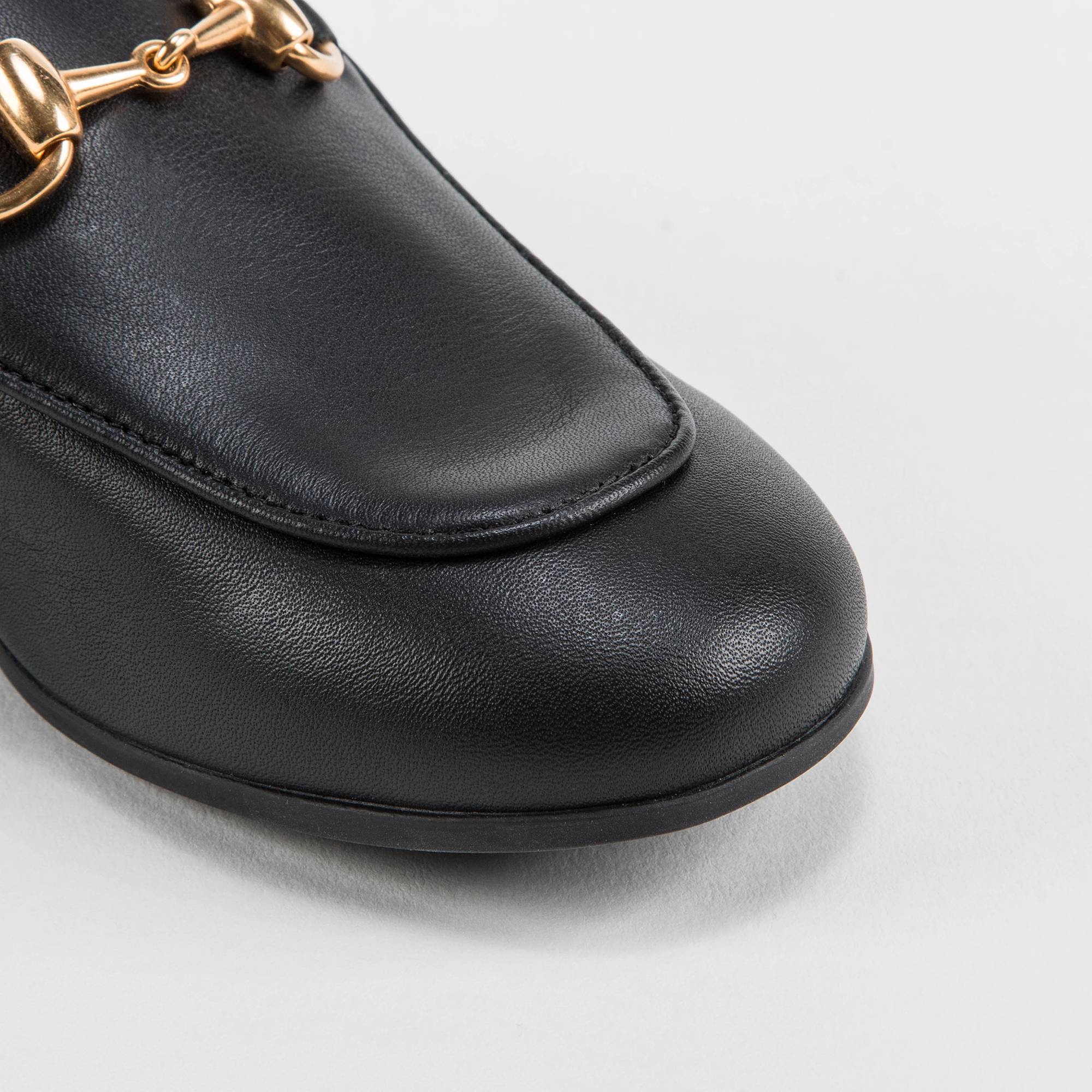 Girls Black Logo Shoes
