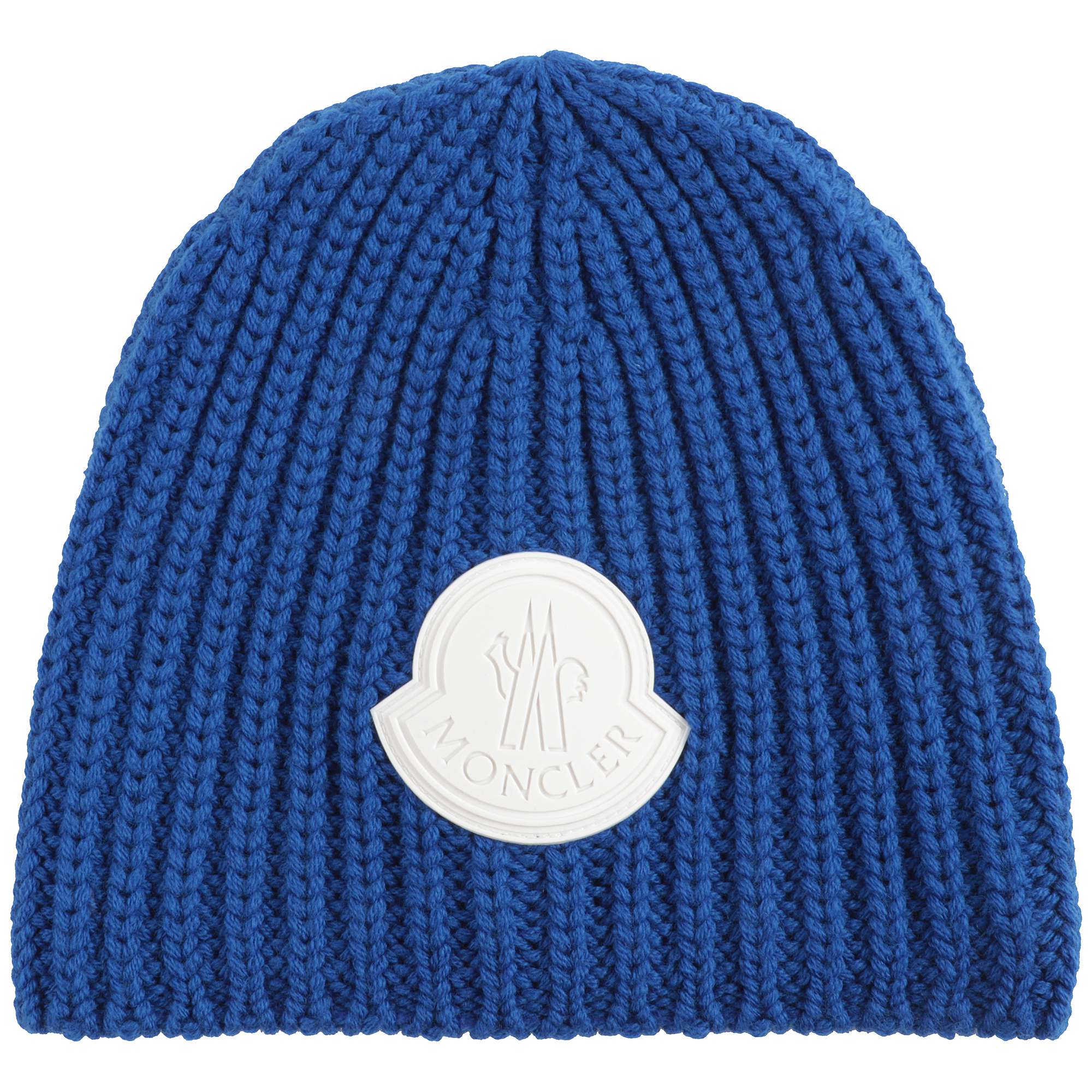 Boys & Girls Bright Blue Logo Wool Hat