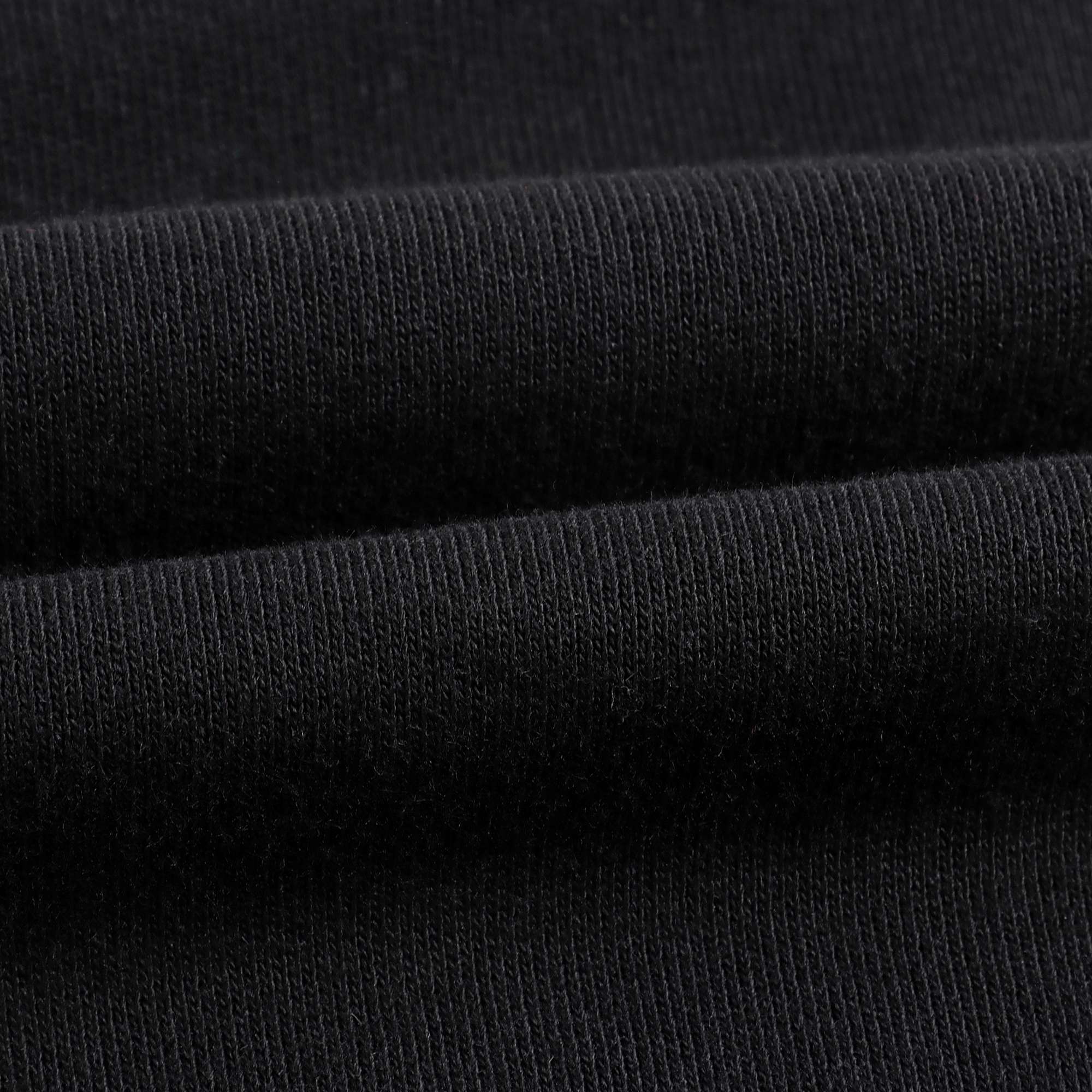 Girls Black Cotton Sweatshirt