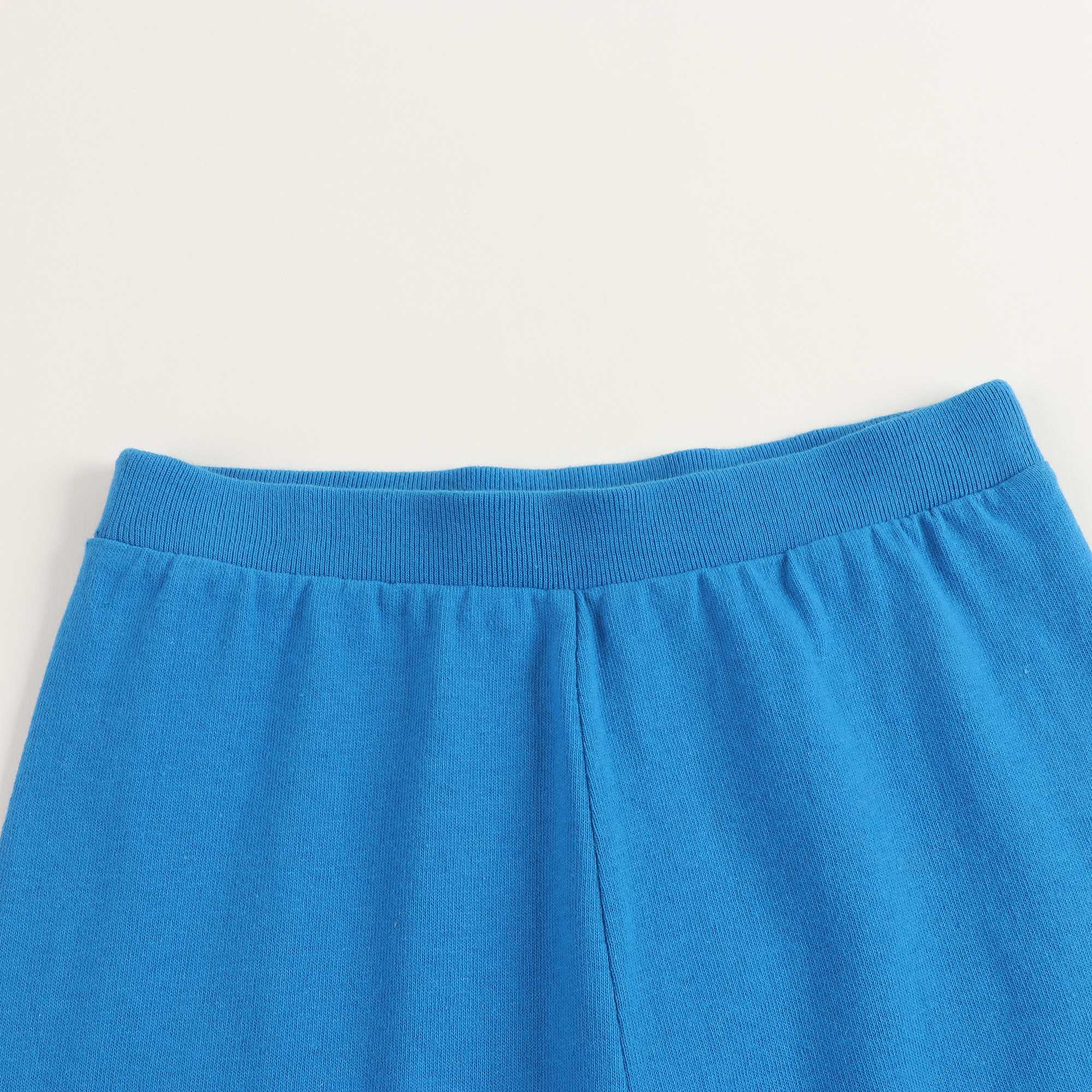 Boys Blue Cotton Shorts