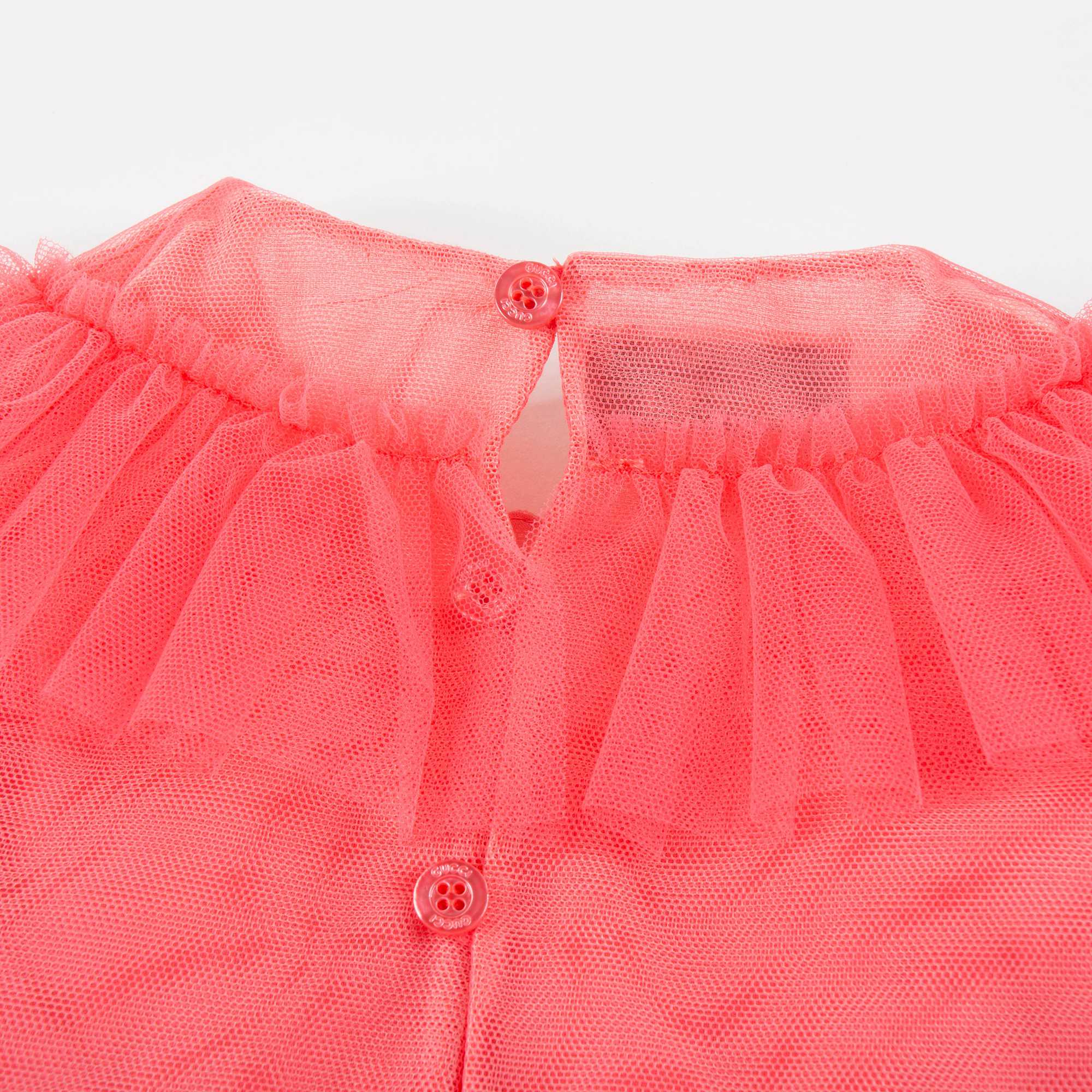 Baby Girls Rose Coral Dress