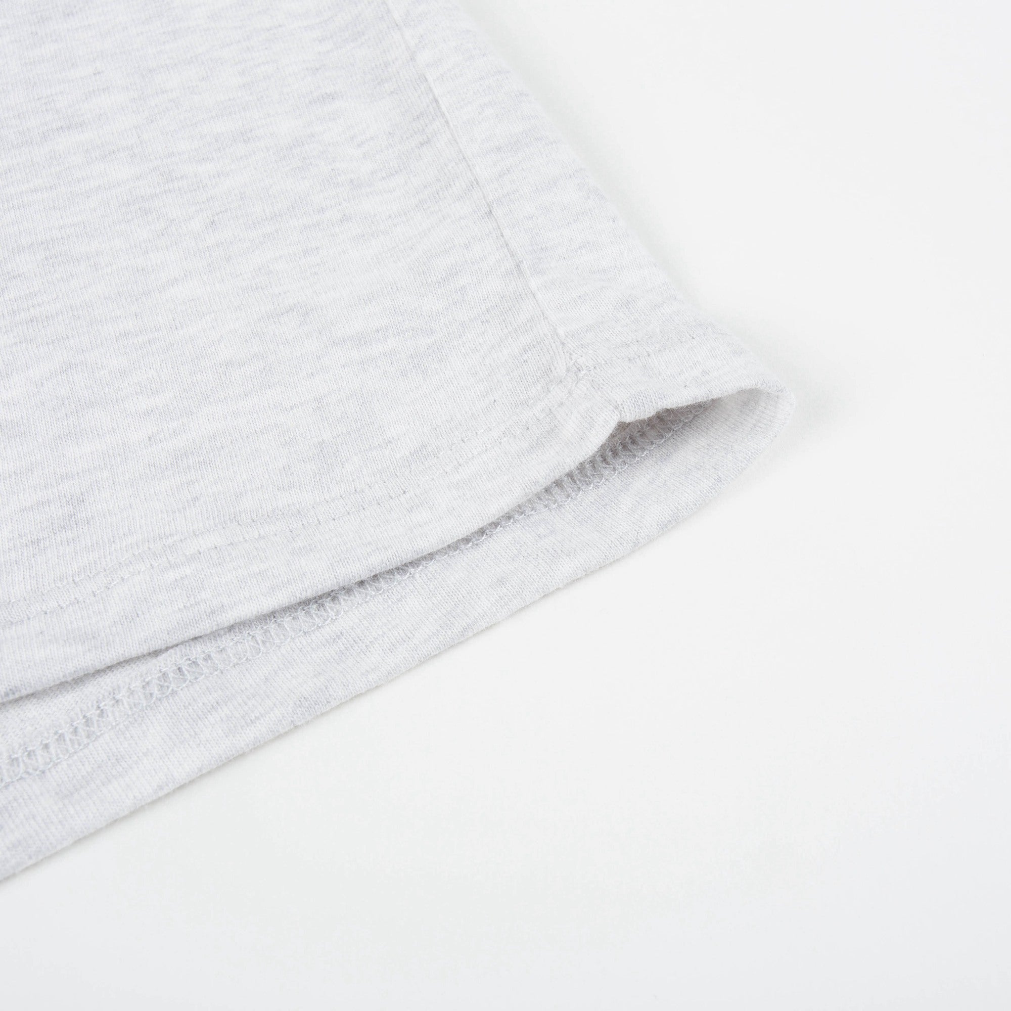 Girls Marled Grey "Jersey Surf" T-shirt